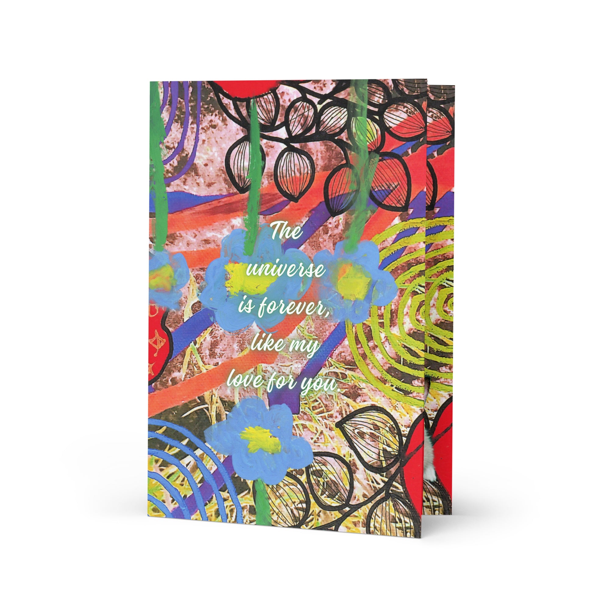 Friendship Greeting Card Design 7 POSTCARD The DEEP Store