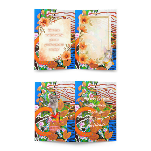 Friendship Greeting Card Design 8 POSTCARD The DEEP Store 5.83″×8.27″