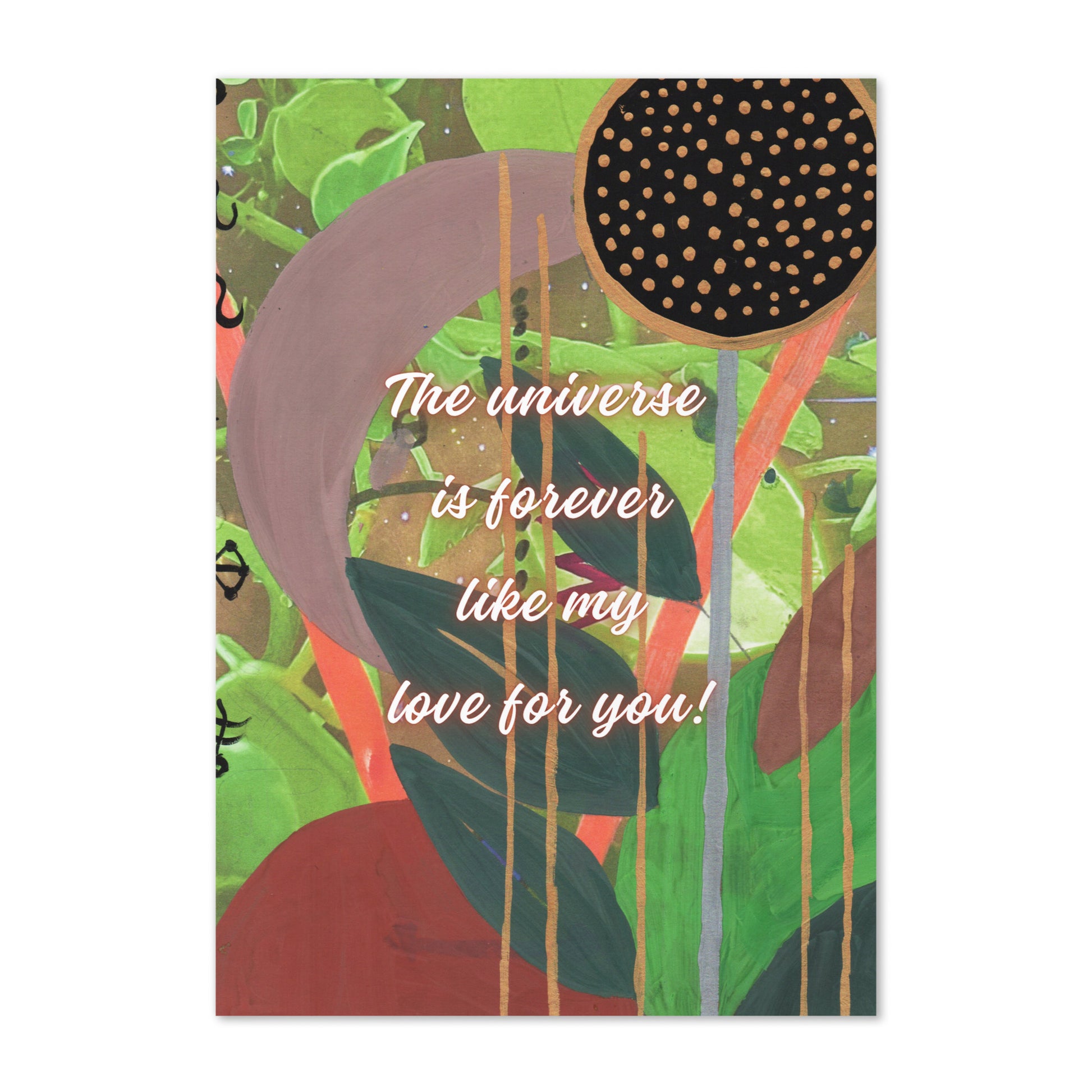 Friendship Greeting Card Design 9 POSTCARD The DEEP Store