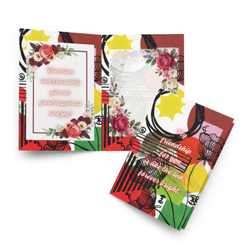 Friendship Greeting Card Design 10 POSTCARD The DEEP Store