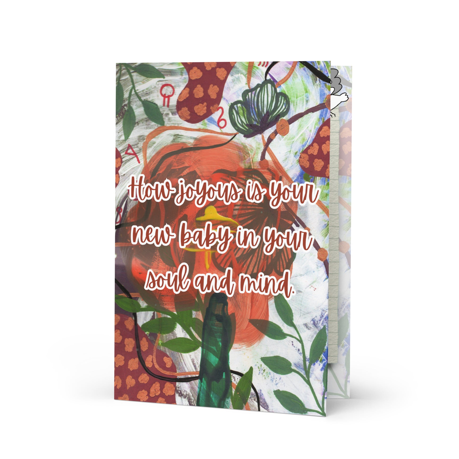 New Baby Greeting Card Design 1 POSTCARD The DEEP Store