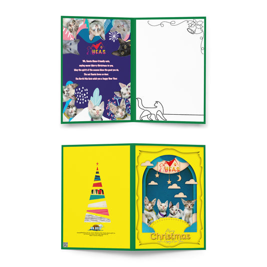 Christmas Greeting Card Design 1 POSTCARD The DEEP Store 5.83″×8.27″