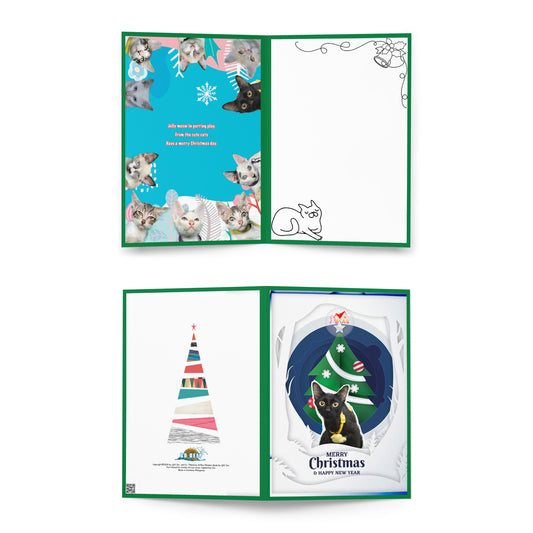 Christmas Greeting Card Design 2 POSTCARD The DEEP Store 5.83″×8.27″