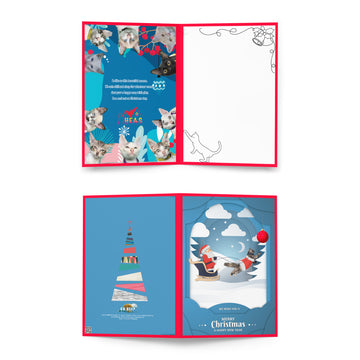Christmas Greeting Card Design 3 POSTCARD The DEEP Store 5.83″×8.27″