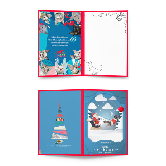 Christmas Greeting Card Design 3 POSTCARD The DEEP Store 5.83″×8.27″