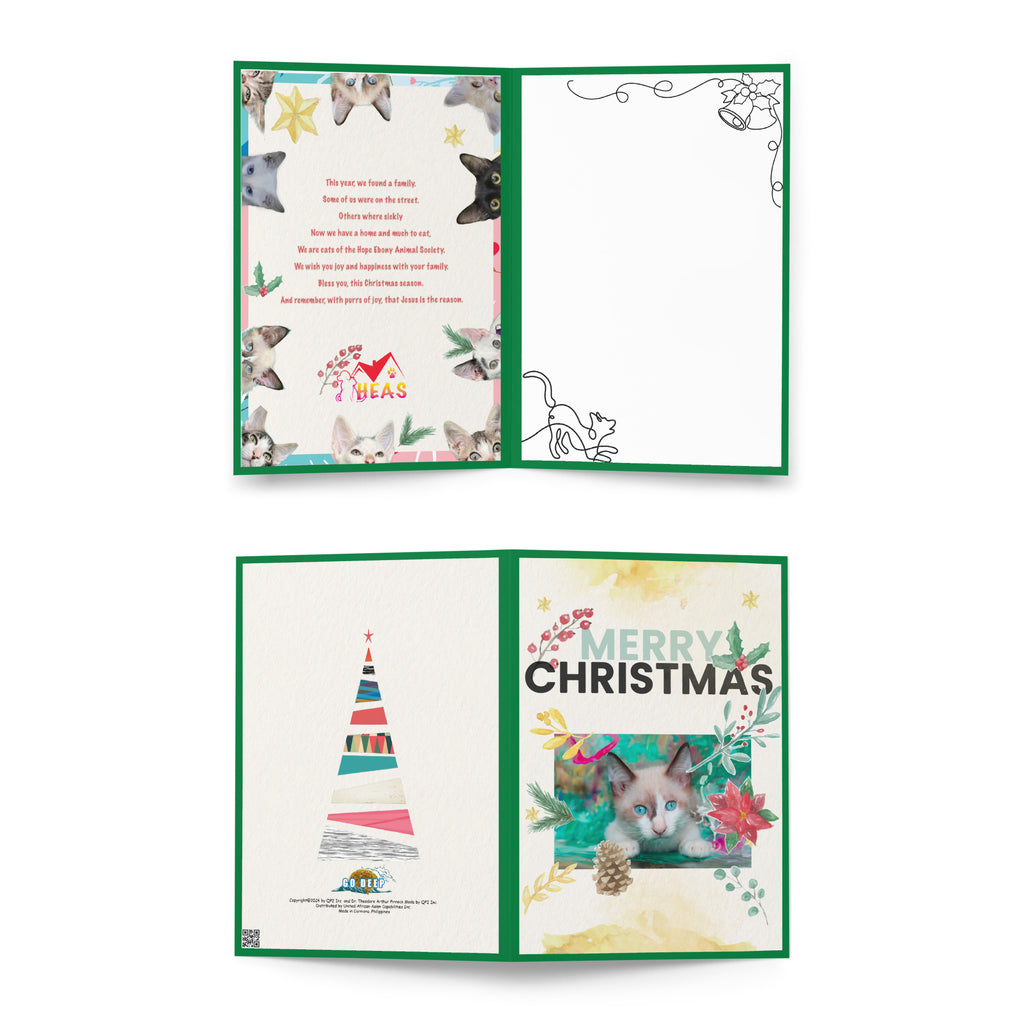Christmas Greeting Card Design 5 POSTCARD The DEEP Store 5.83″×8.27″