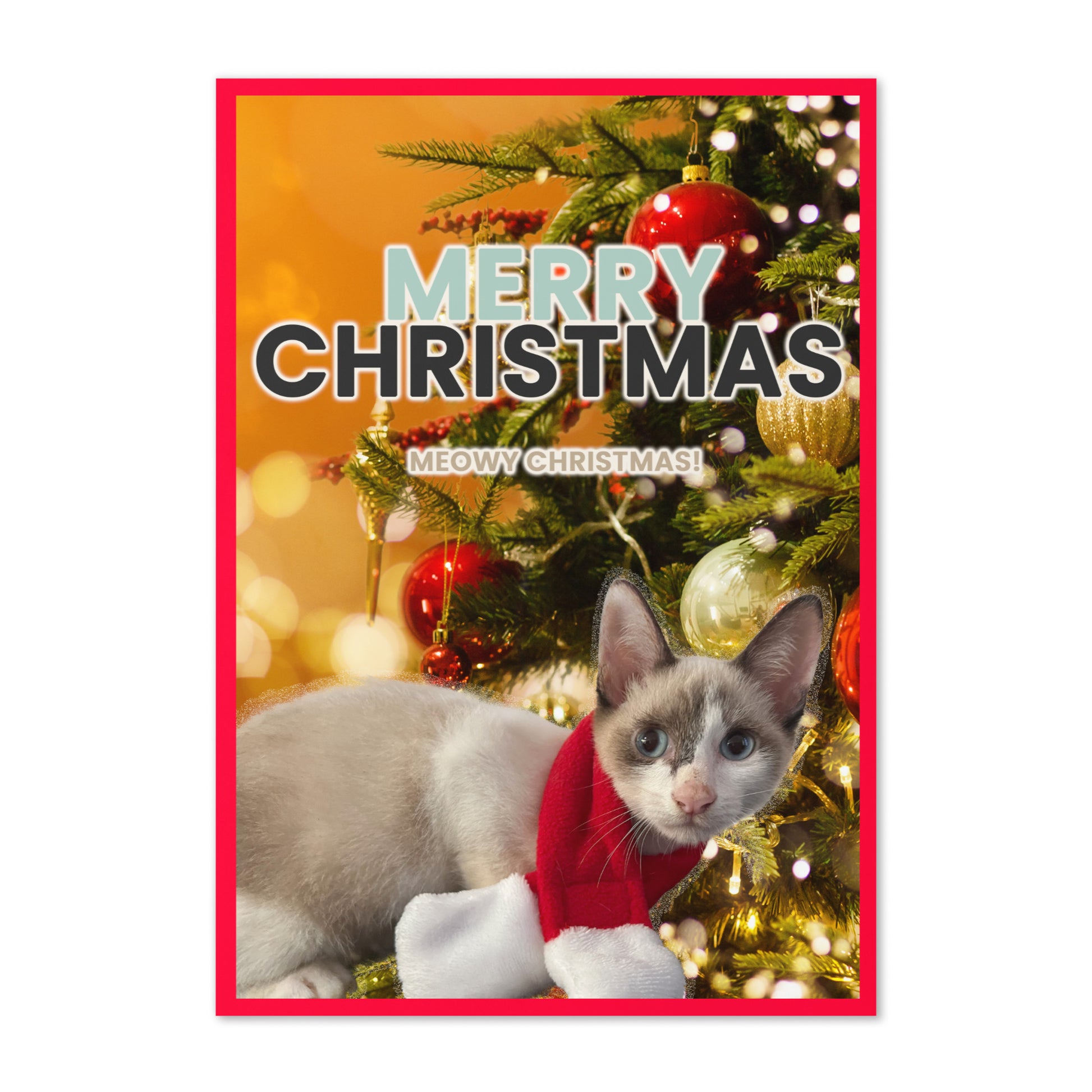 Christmas Greeting Card Design 6 POSTCARD The DEEP Store
