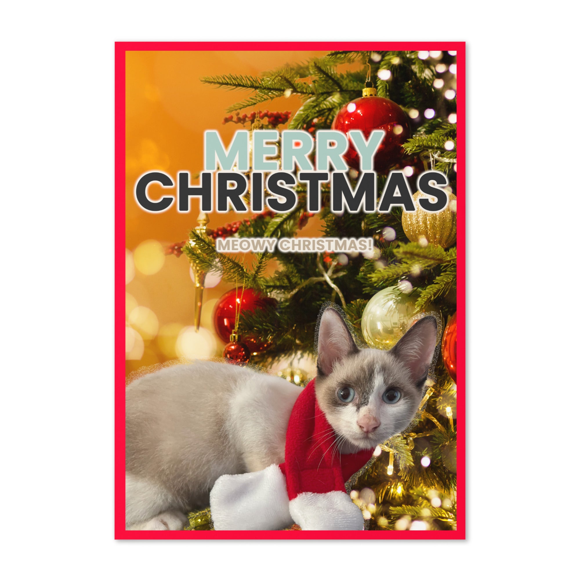 Christmas Greeting Card Design 6 POSTCARD The DEEP Store
