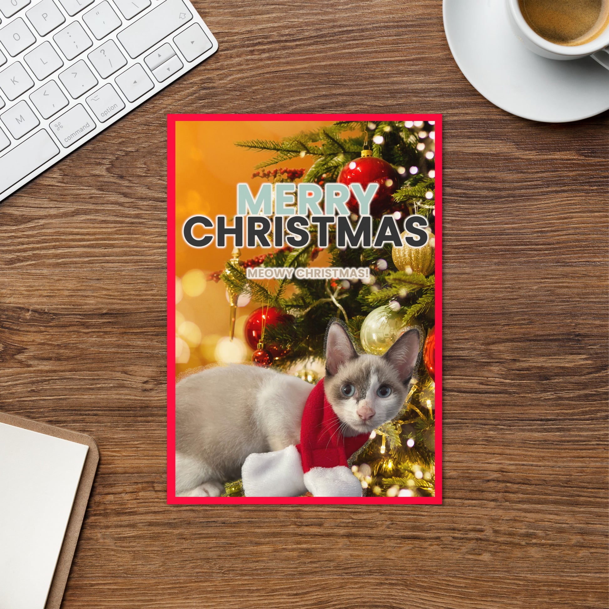 Christmas Greeting Card Design 6 POSTCARD The DEEP Store