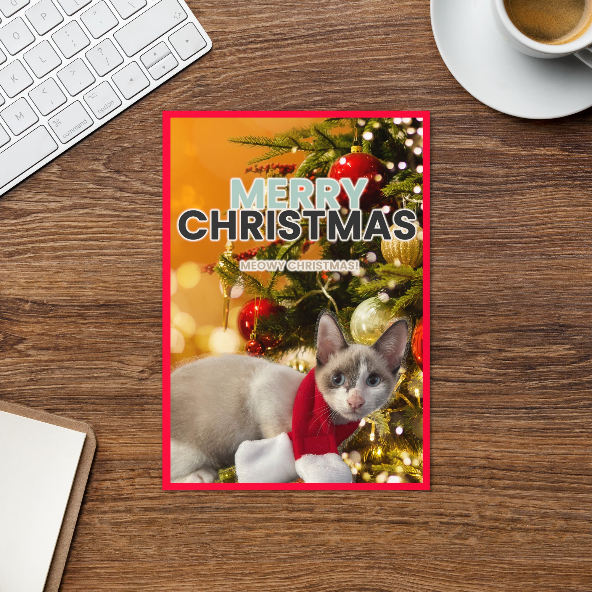 Christmas Greeting Card Design 6 POSTCARD The DEEP Store