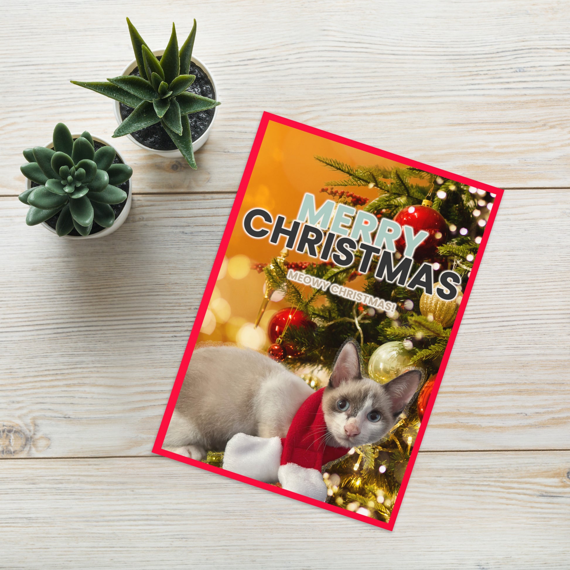 Christmas Greeting Card Design 6 POSTCARD The DEEP Store
