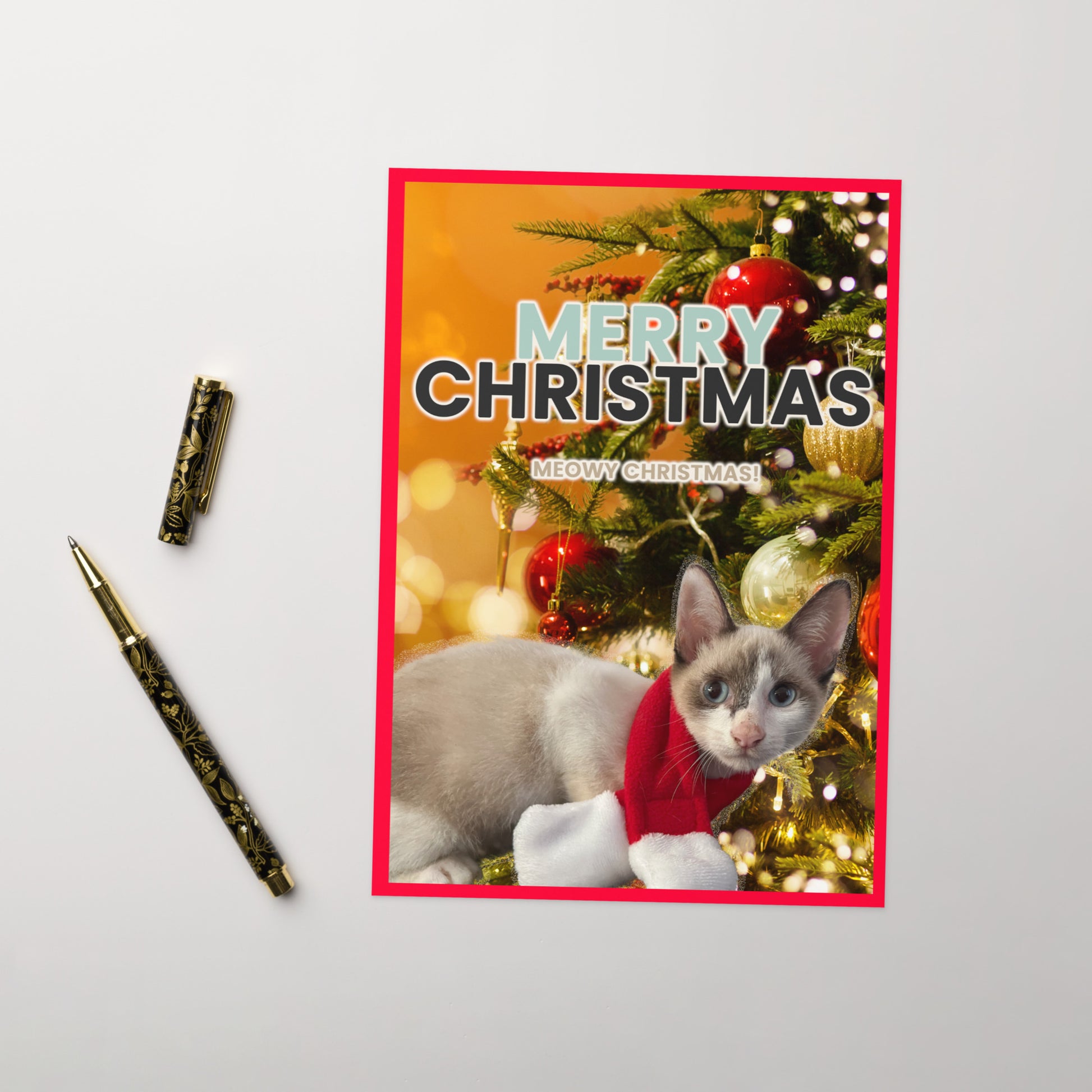 Christmas Greeting Card Design 6 POSTCARD The DEEP Store