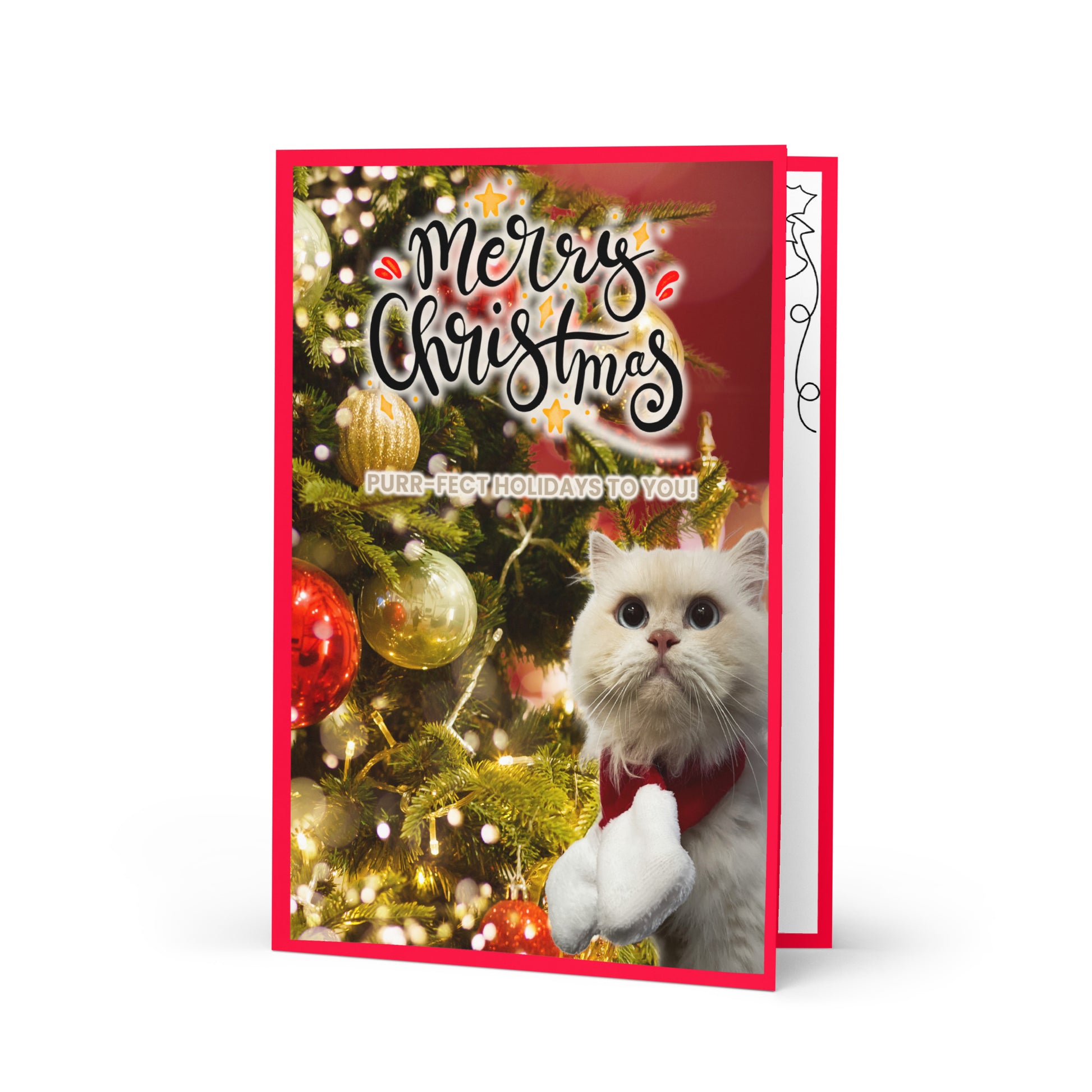 Christmas Greeting Card Design 7 POSTCARD The DEEP Store