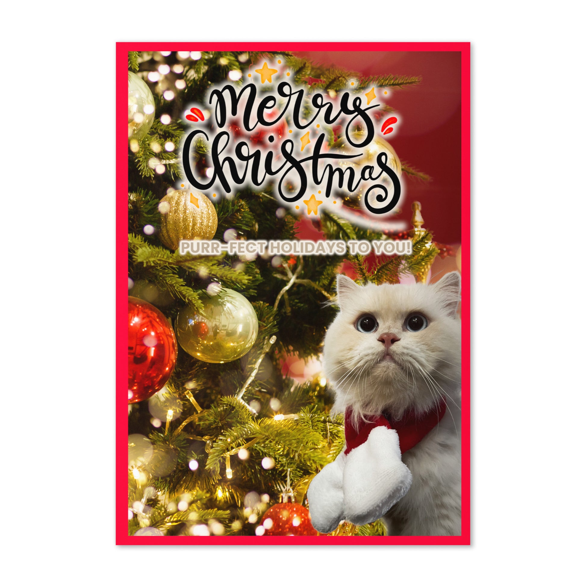Christmas Greeting Card Design 7 POSTCARD The DEEP Store