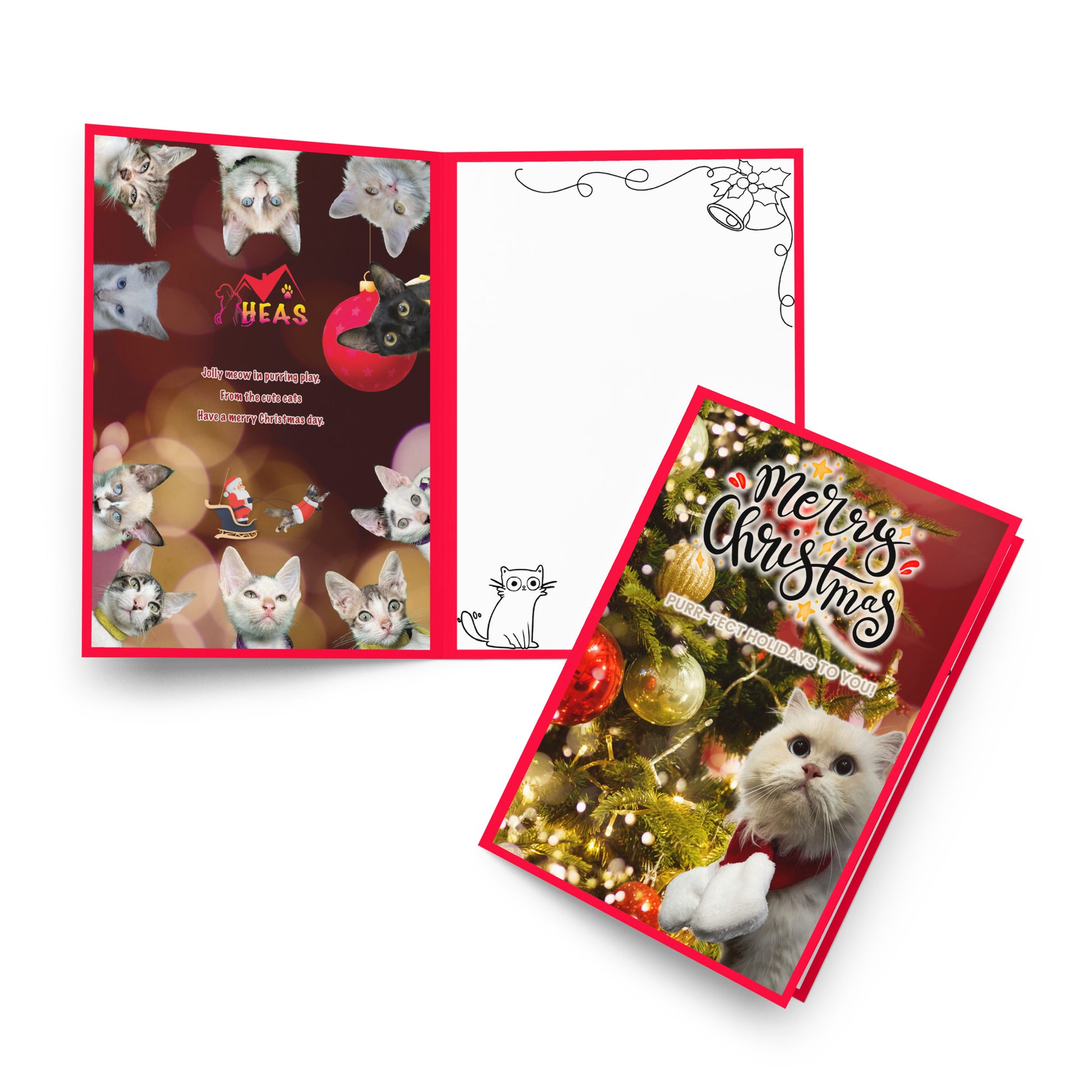 Christmas Greeting Card Design 7 POSTCARD The DEEP Store