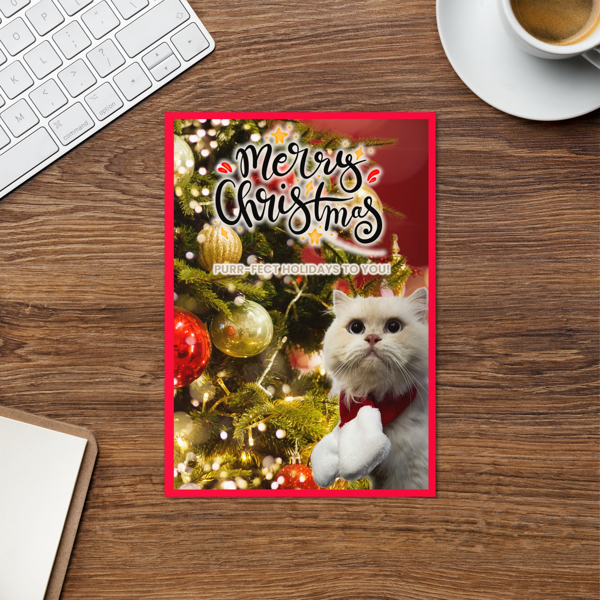 Christmas Greeting Card Design 7 POSTCARD The DEEP Store