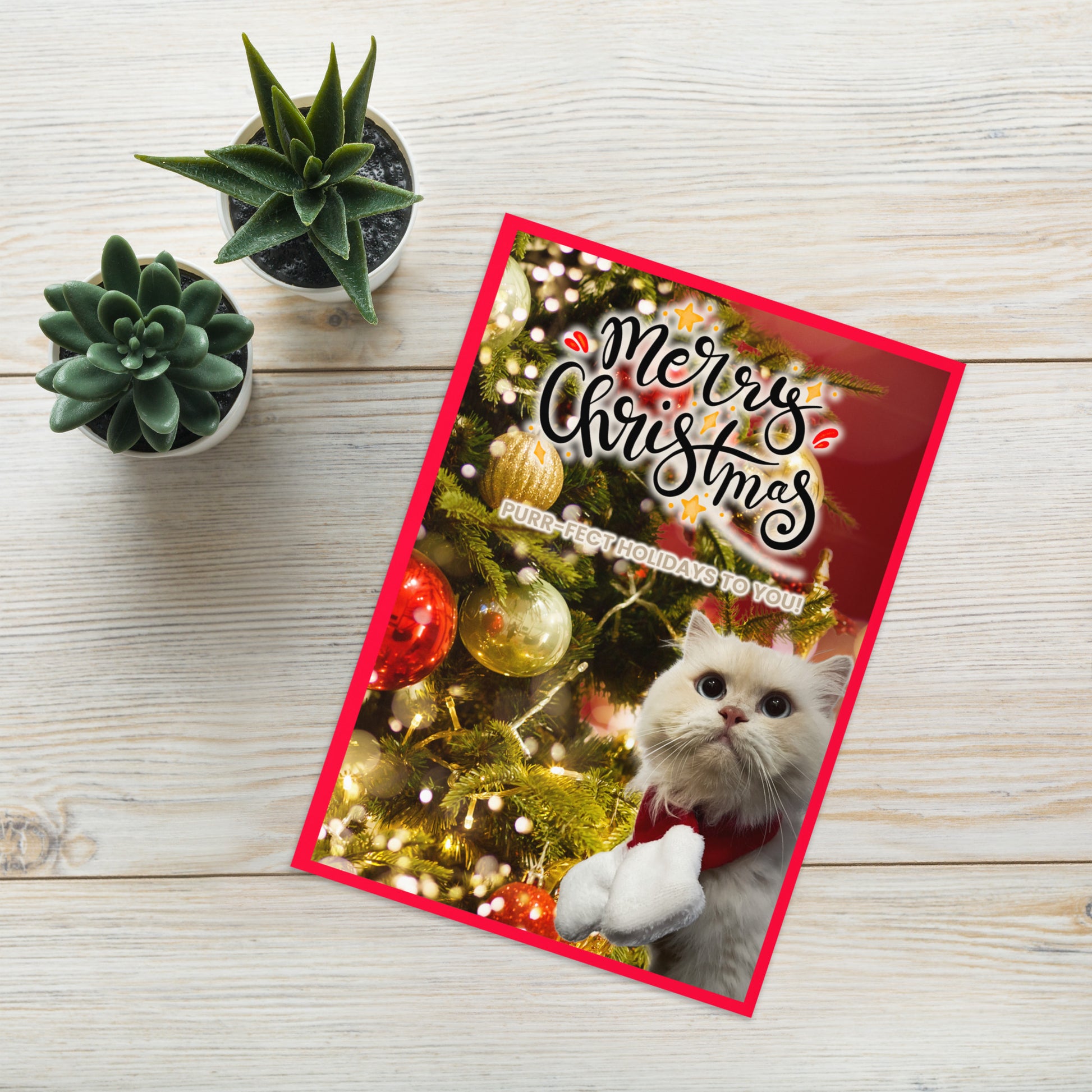 Christmas Greeting Card Design 7 POSTCARD The DEEP Store