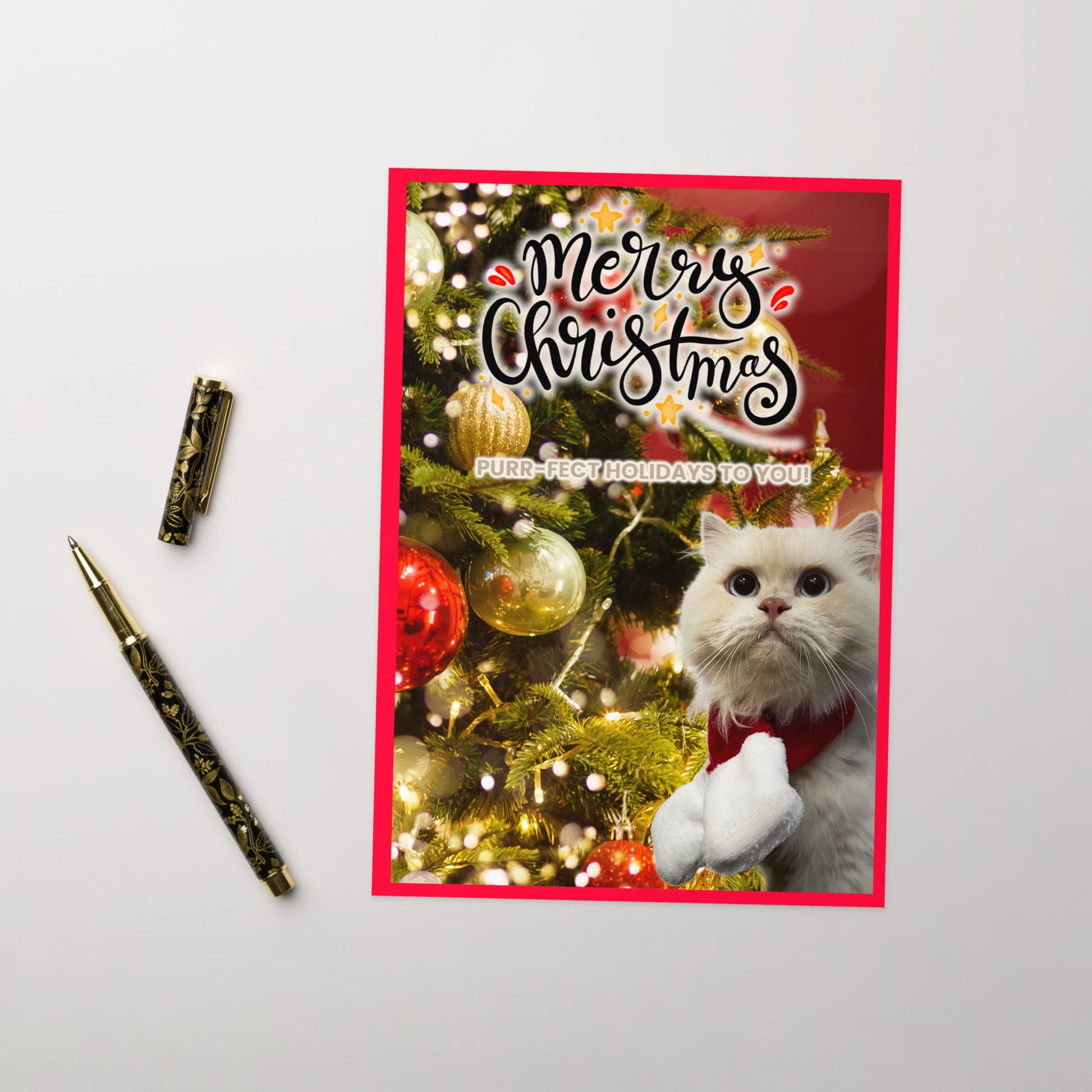 Christmas Greeting Card Design 7 POSTCARD The DEEP Store