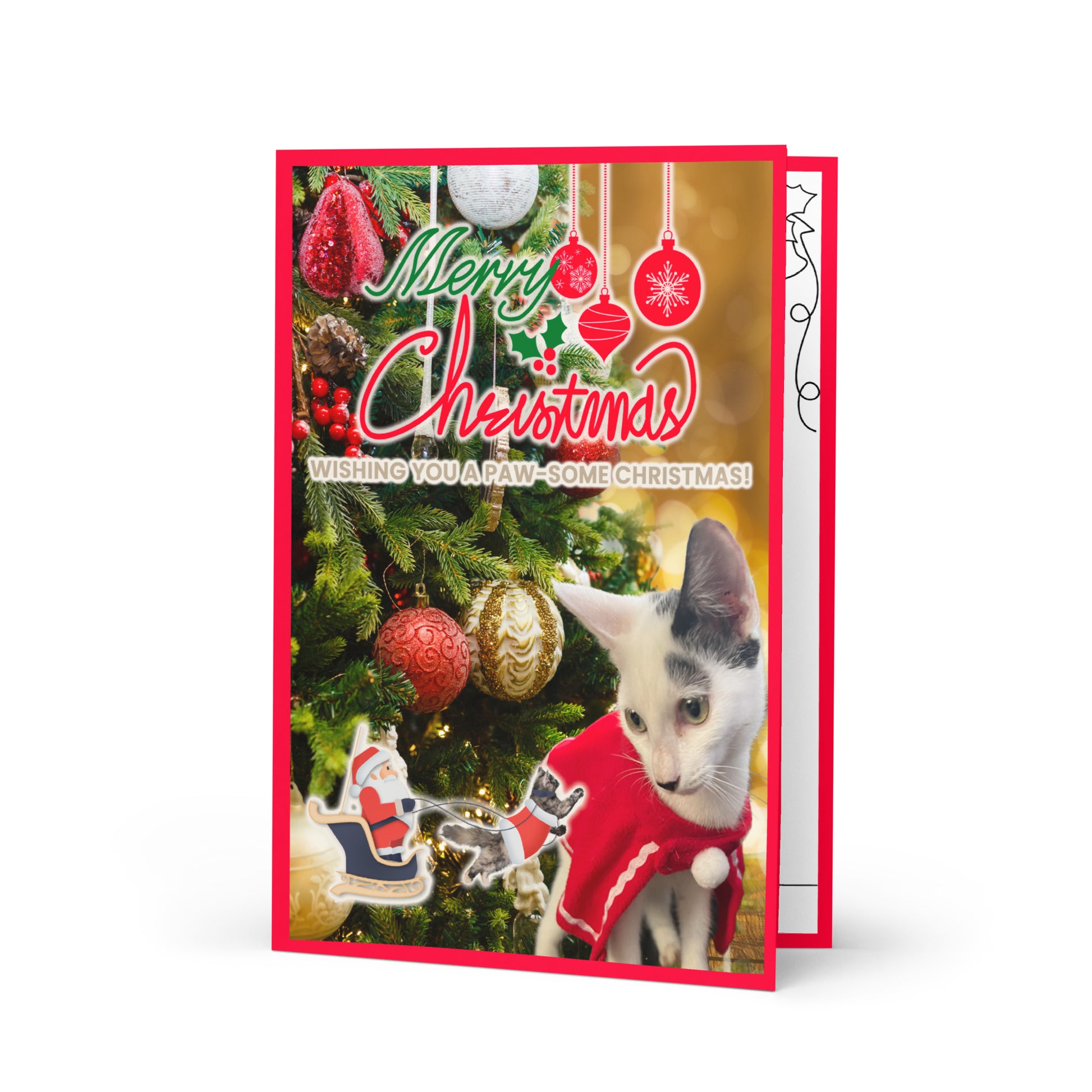 Christmas Greeting Card Design 8 POSTCARD The DEEP Store