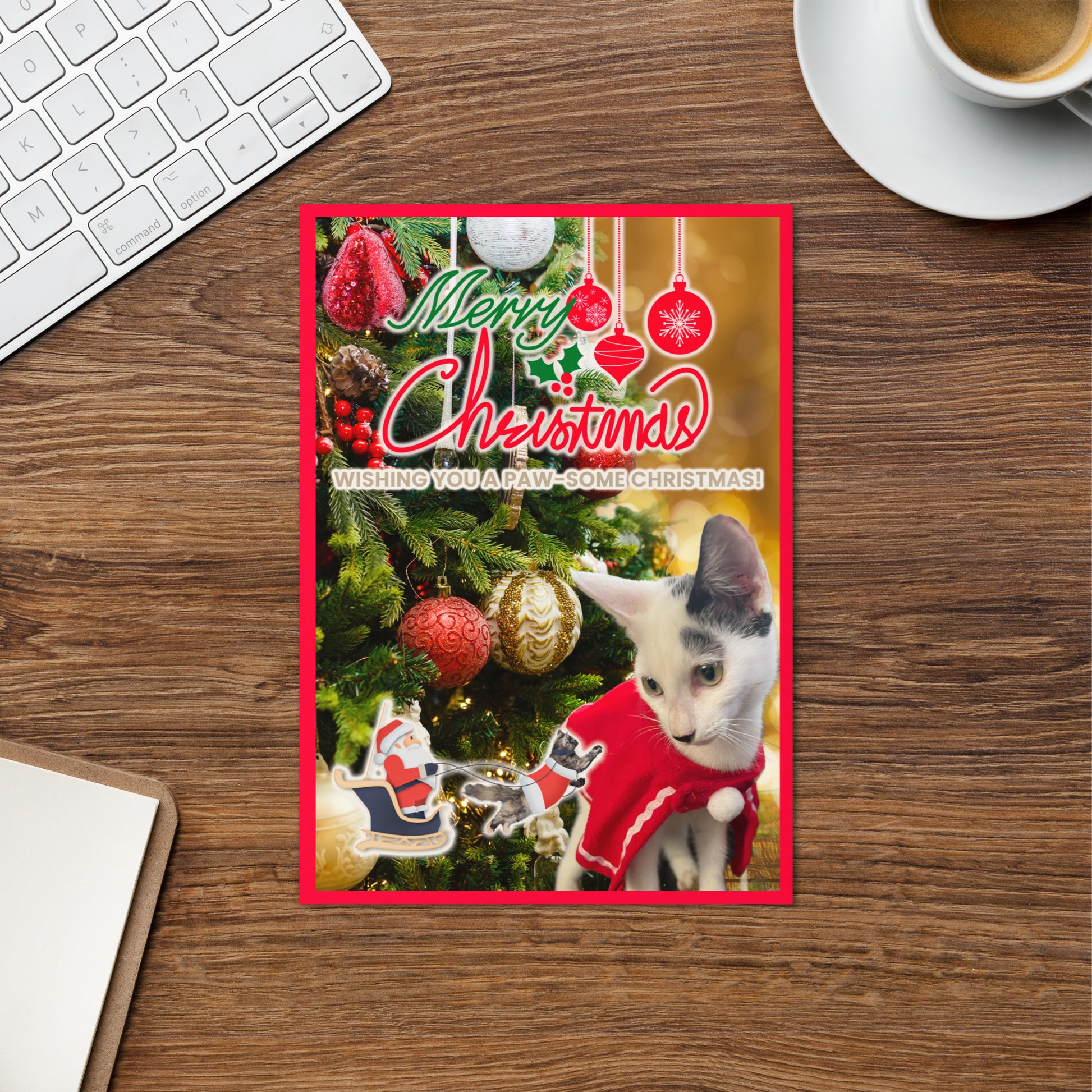 Christmas Greeting Card Design 8 POSTCARD The DEEP Store