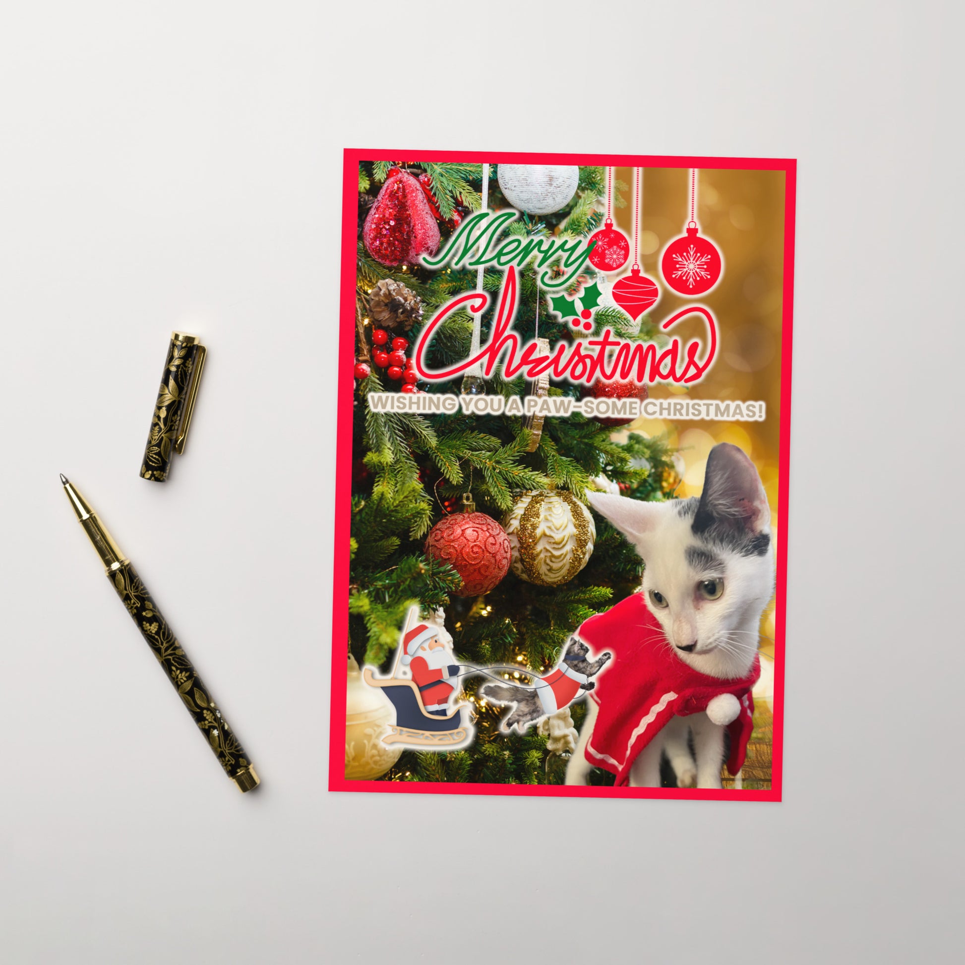 Christmas Greeting Card Design 8 POSTCARD The DEEP Store
