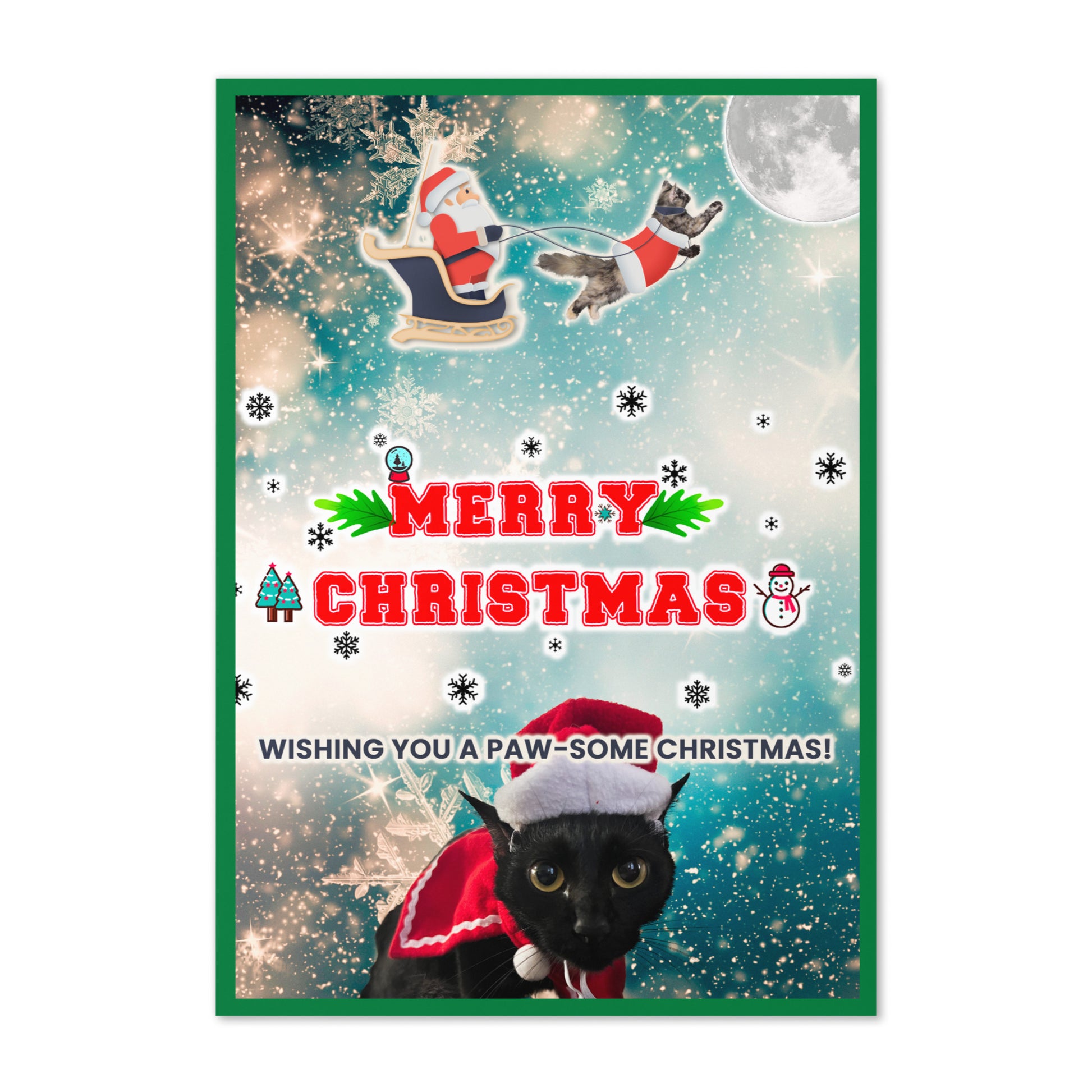 Christmas Greeting Card Design 9 POSTCARD The DEEP Store