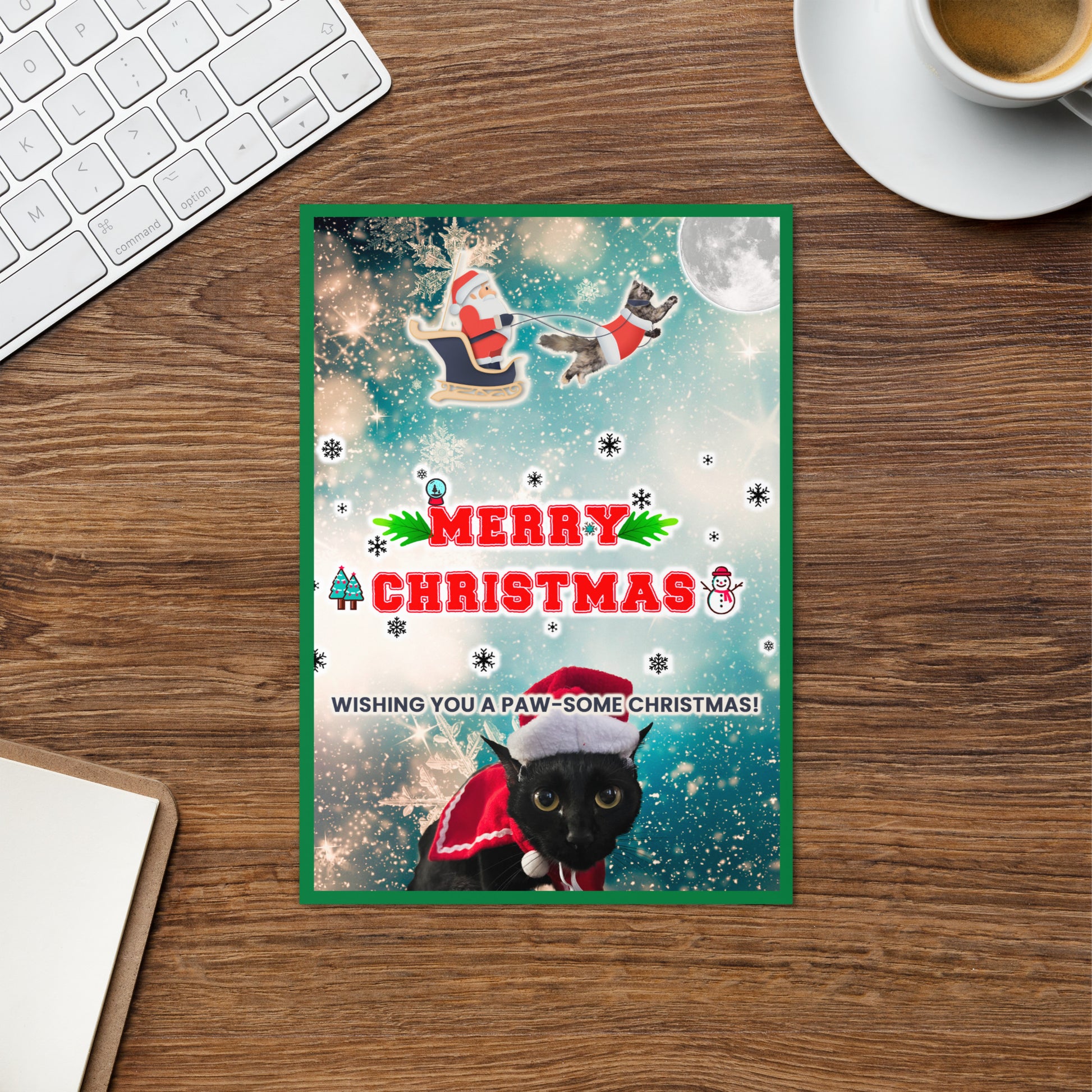 Christmas Greeting Card Design 9 POSTCARD The DEEP Store
