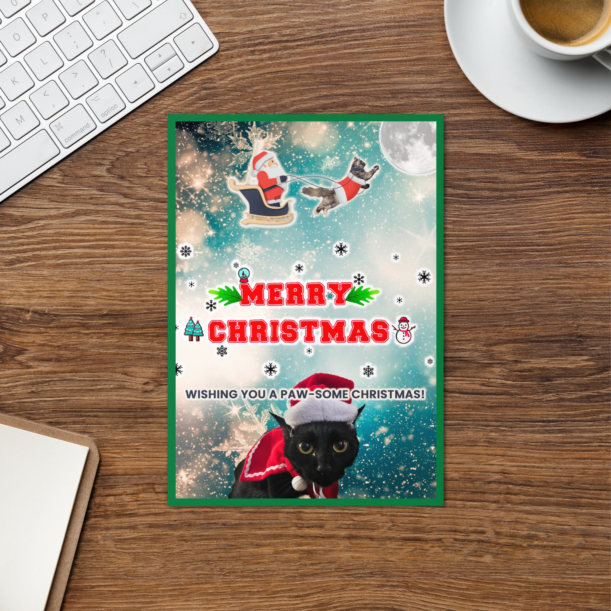 Christmas Greeting Card Design 9 POSTCARD The DEEP Store