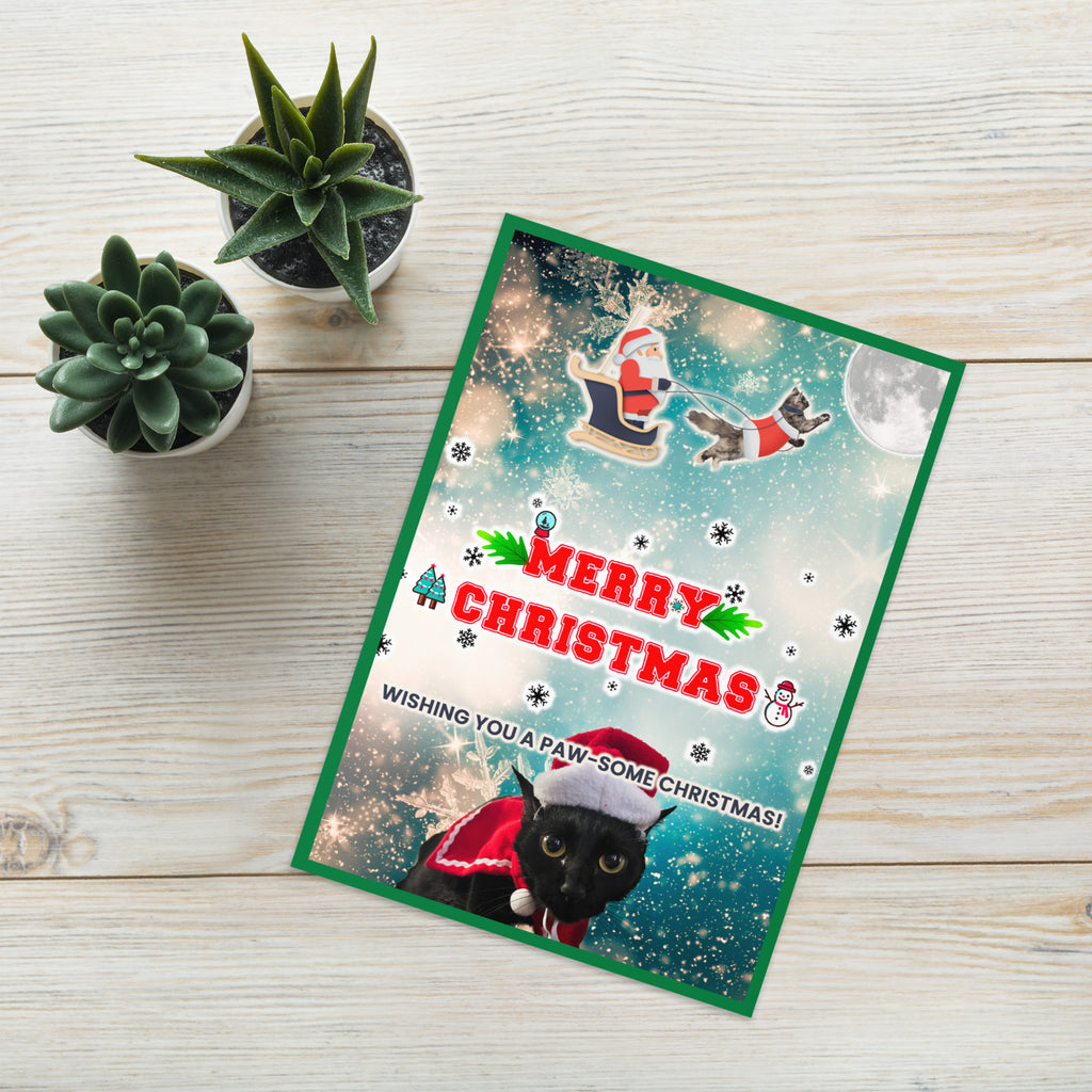 Christmas Greeting Card Design 9 POSTCARD The DEEP Store