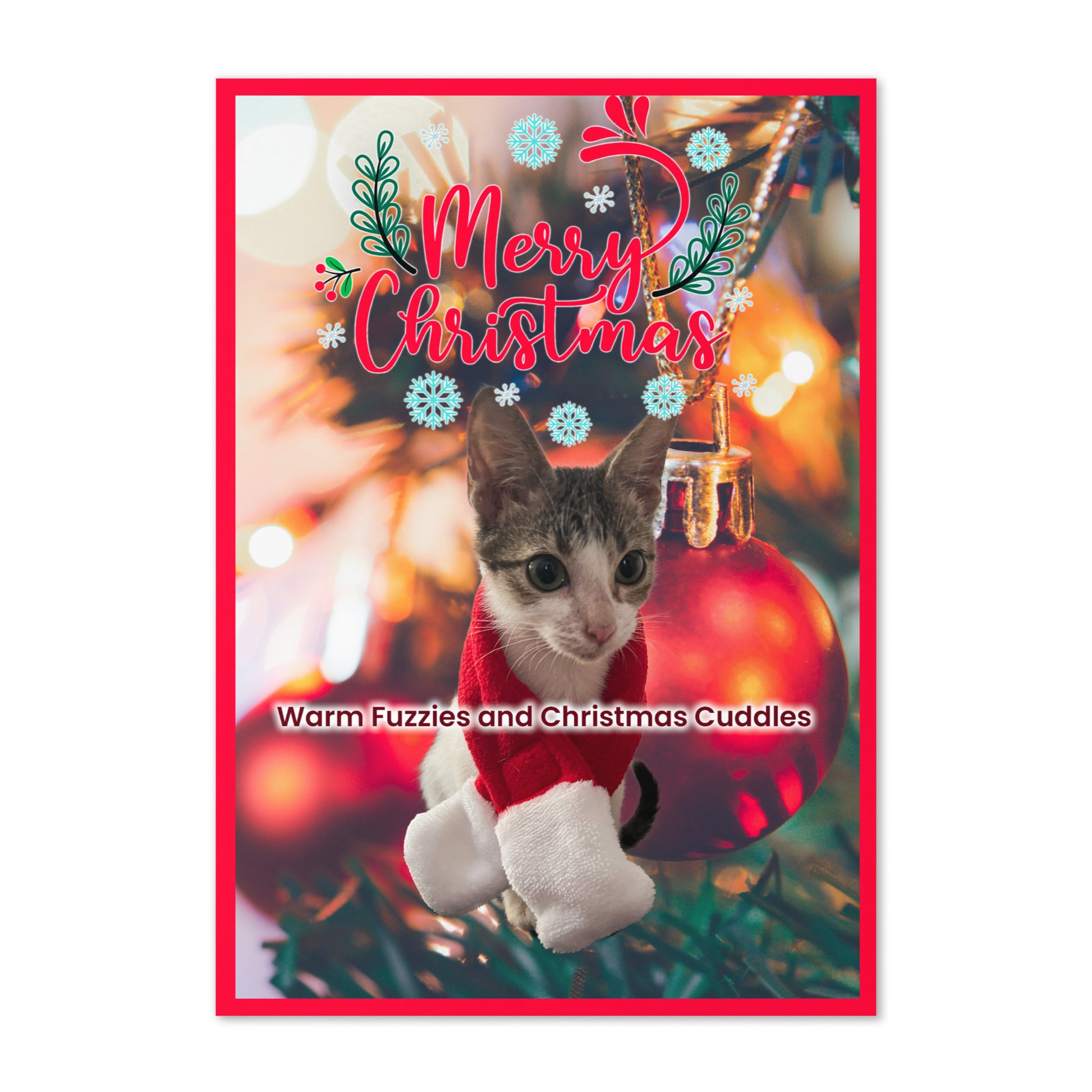 Christmas Greeting Card Design 10 POSTCARD The DEEP Store