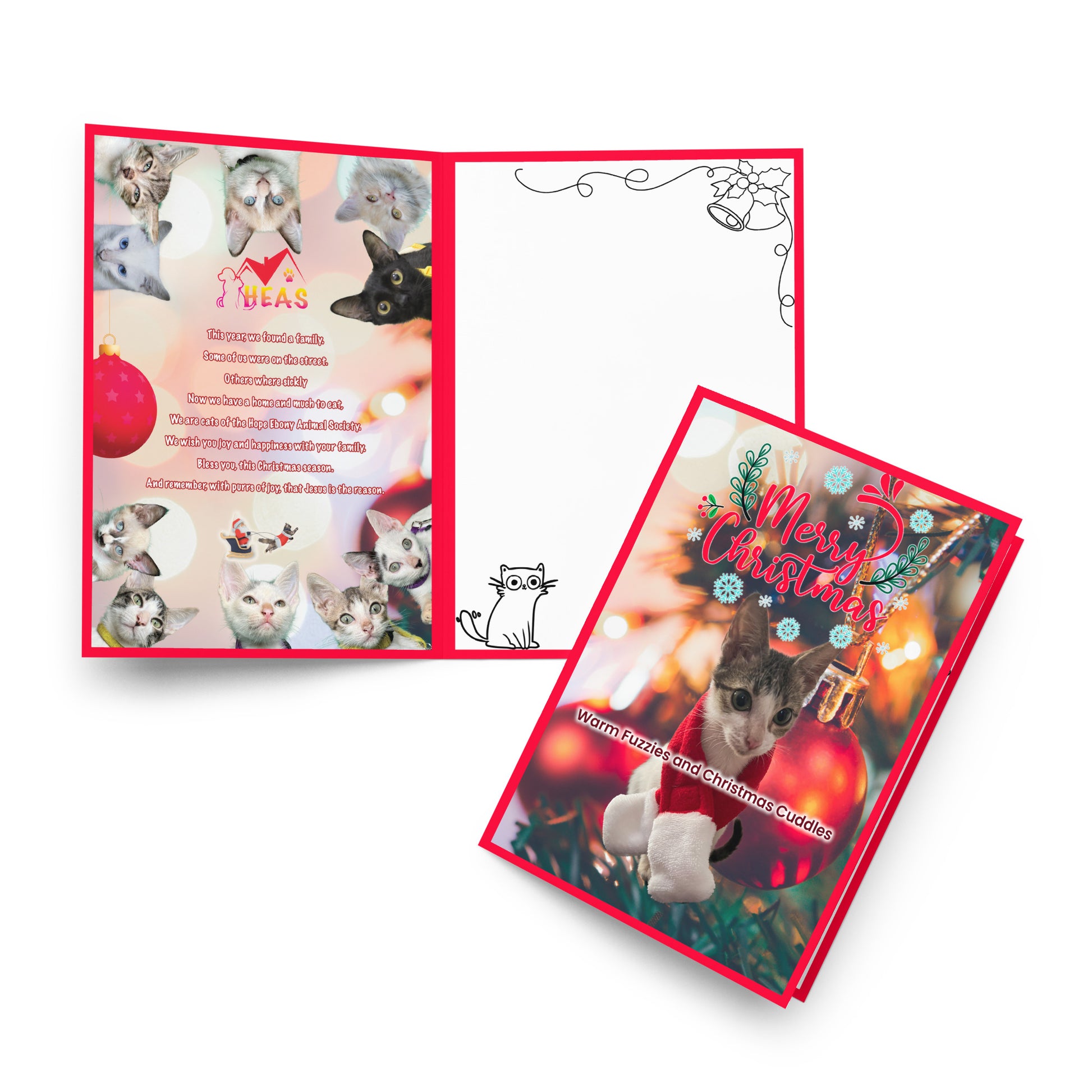 Christmas Greeting Card Design 10 POSTCARD The DEEP Store