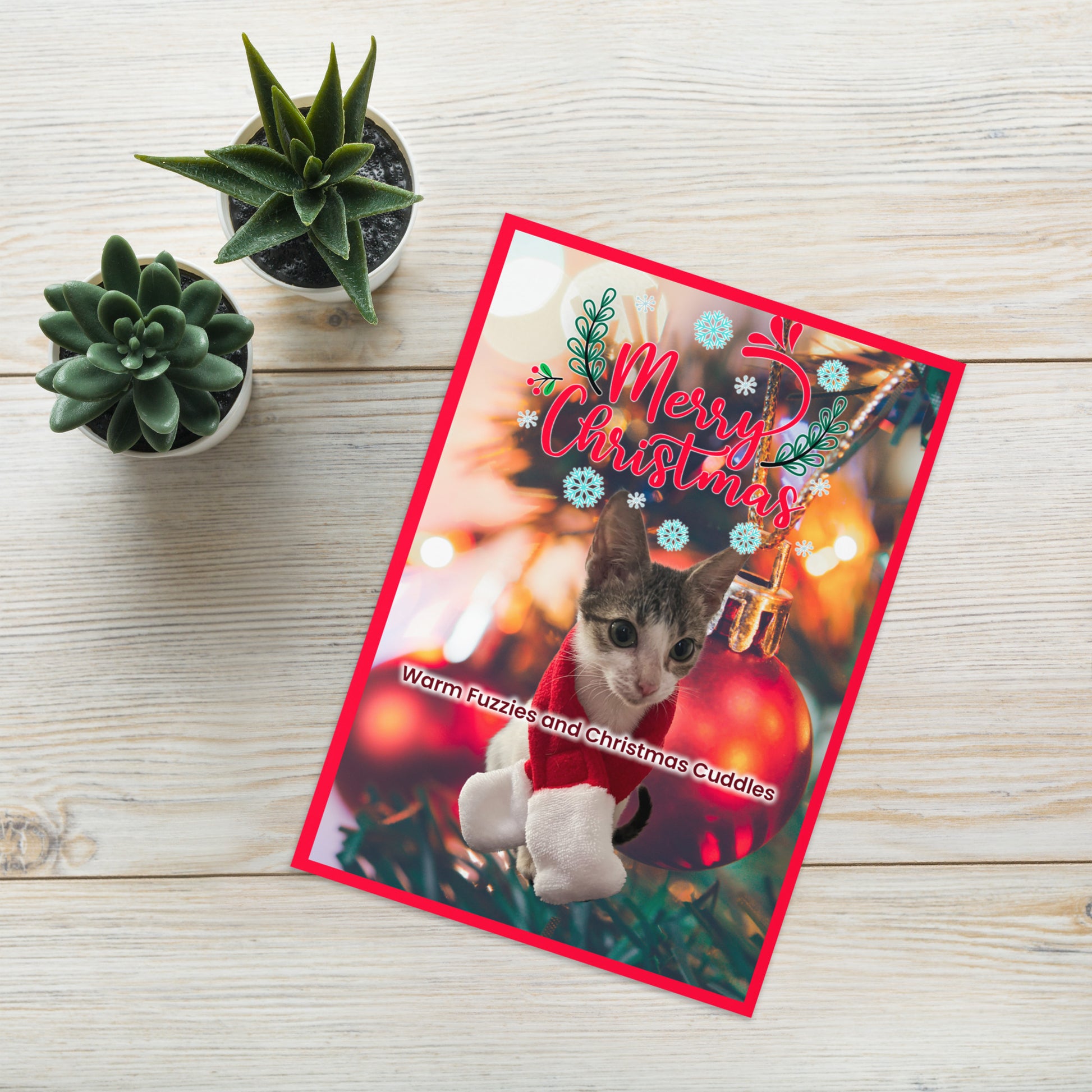 Christmas Greeting Card Design 10 POSTCARD The DEEP Store