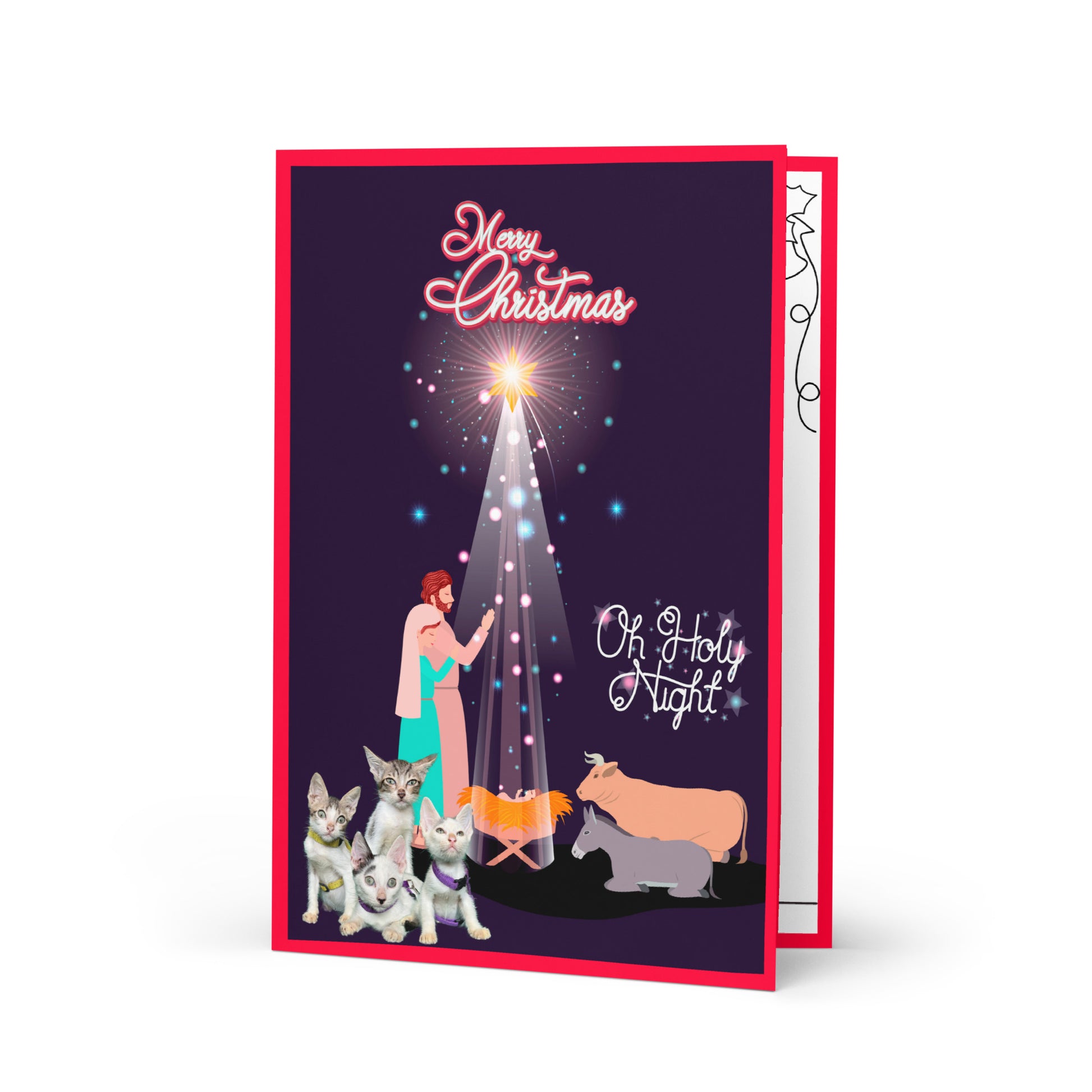 Christmas Greeting Card Design 11 POSTCARD The DEEP Store