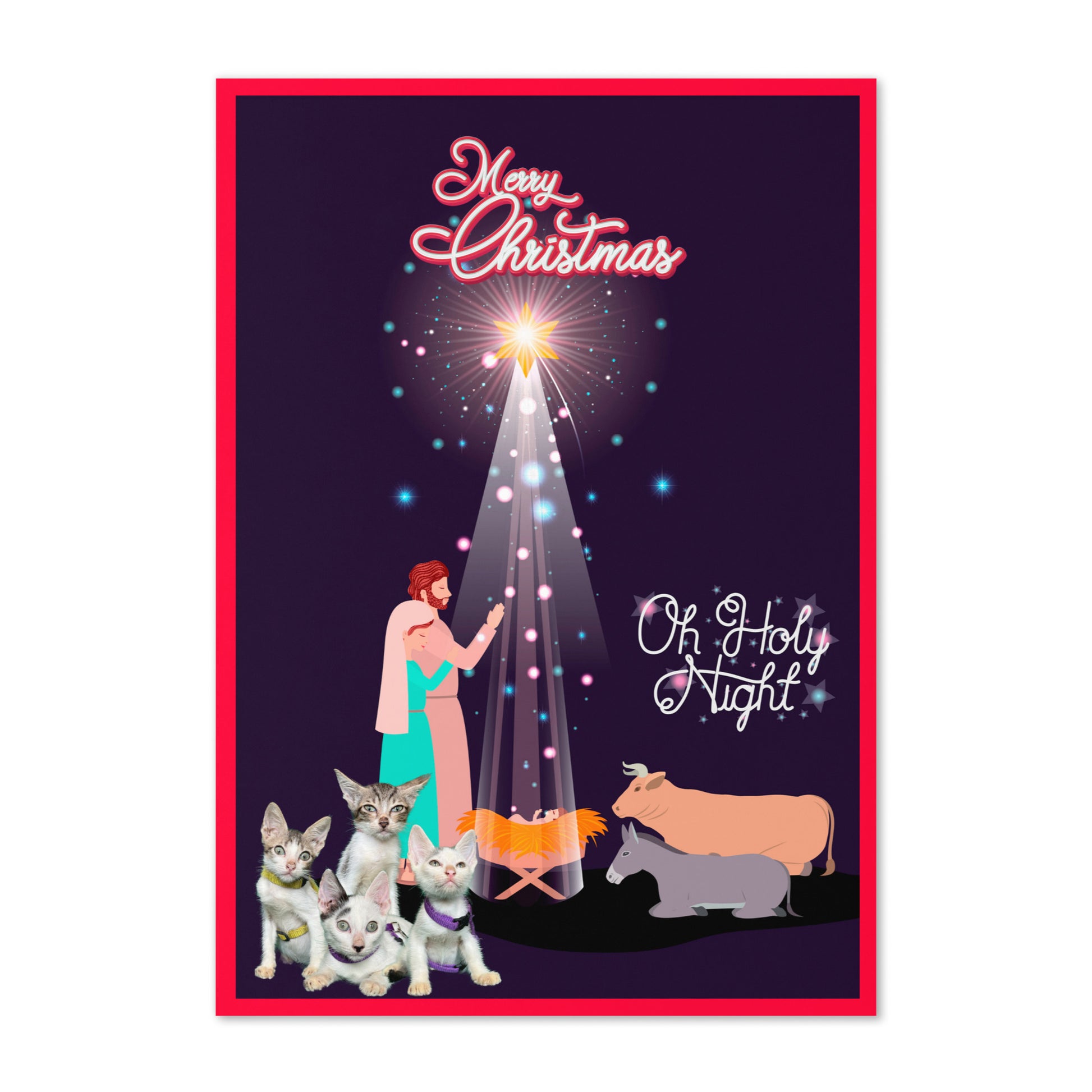 Christmas Greeting Card Design 11 POSTCARD The DEEP Store