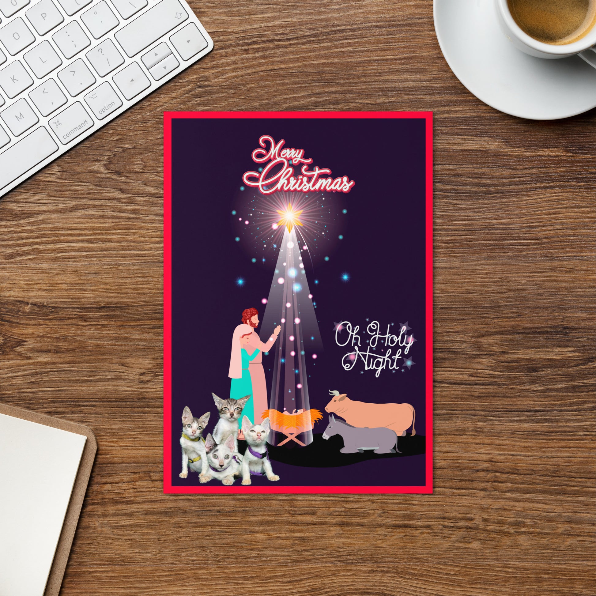 Christmas Greeting Card Design 11 POSTCARD The DEEP Store