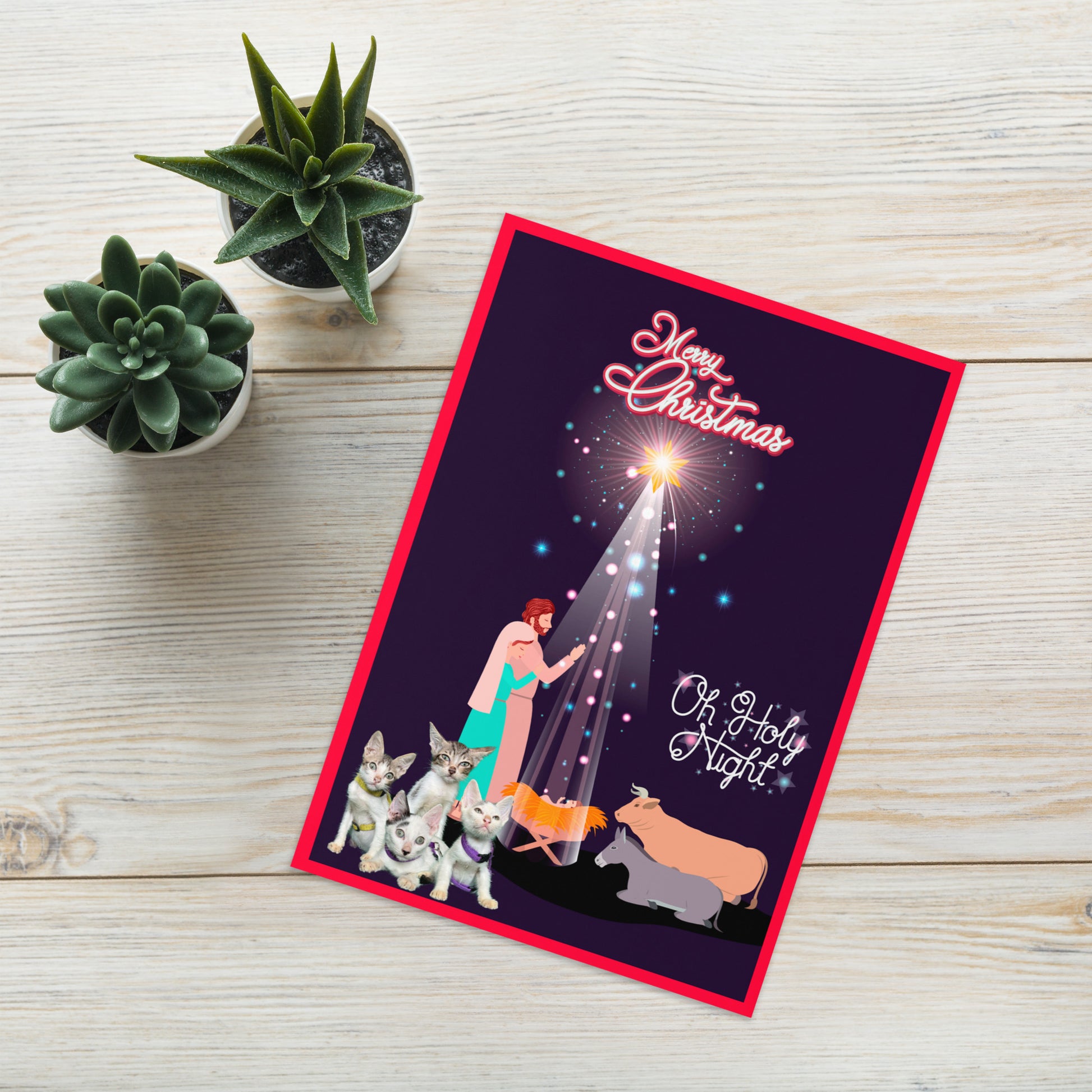 Christmas Greeting Card Design 11 POSTCARD The DEEP Store