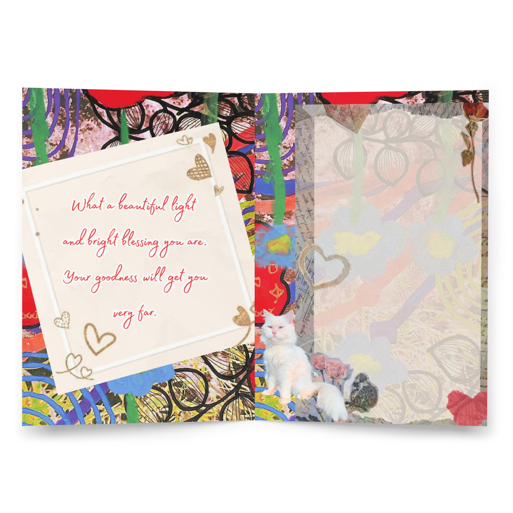 Thank You Greeting Card Design 1 POSTCARD The DEEP Store