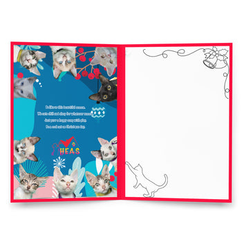 Christmas Greeting Card Design 3 POSTCARD The DEEP Store