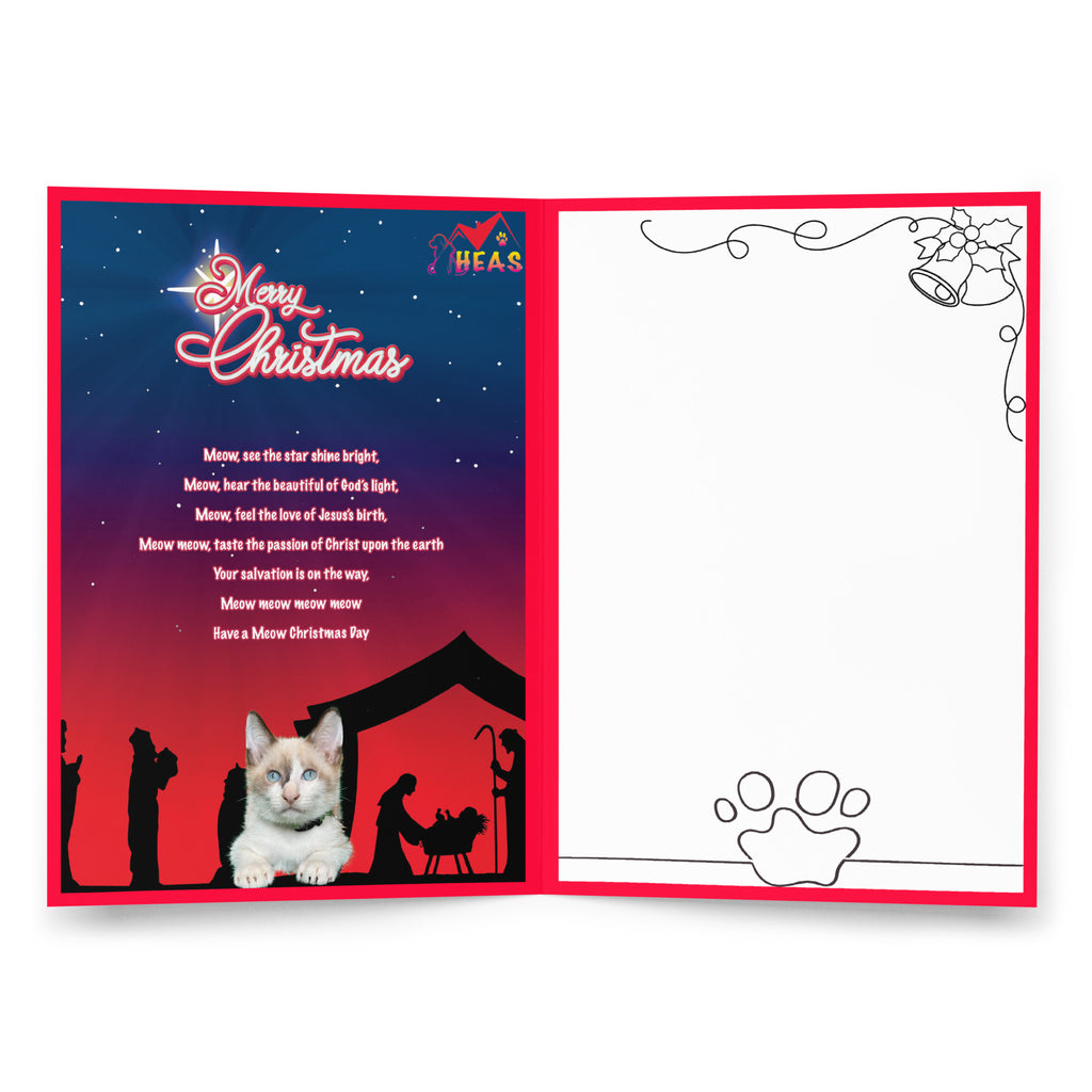 Christmas Greeting Card Design 11 POSTCARD The DEEP Store