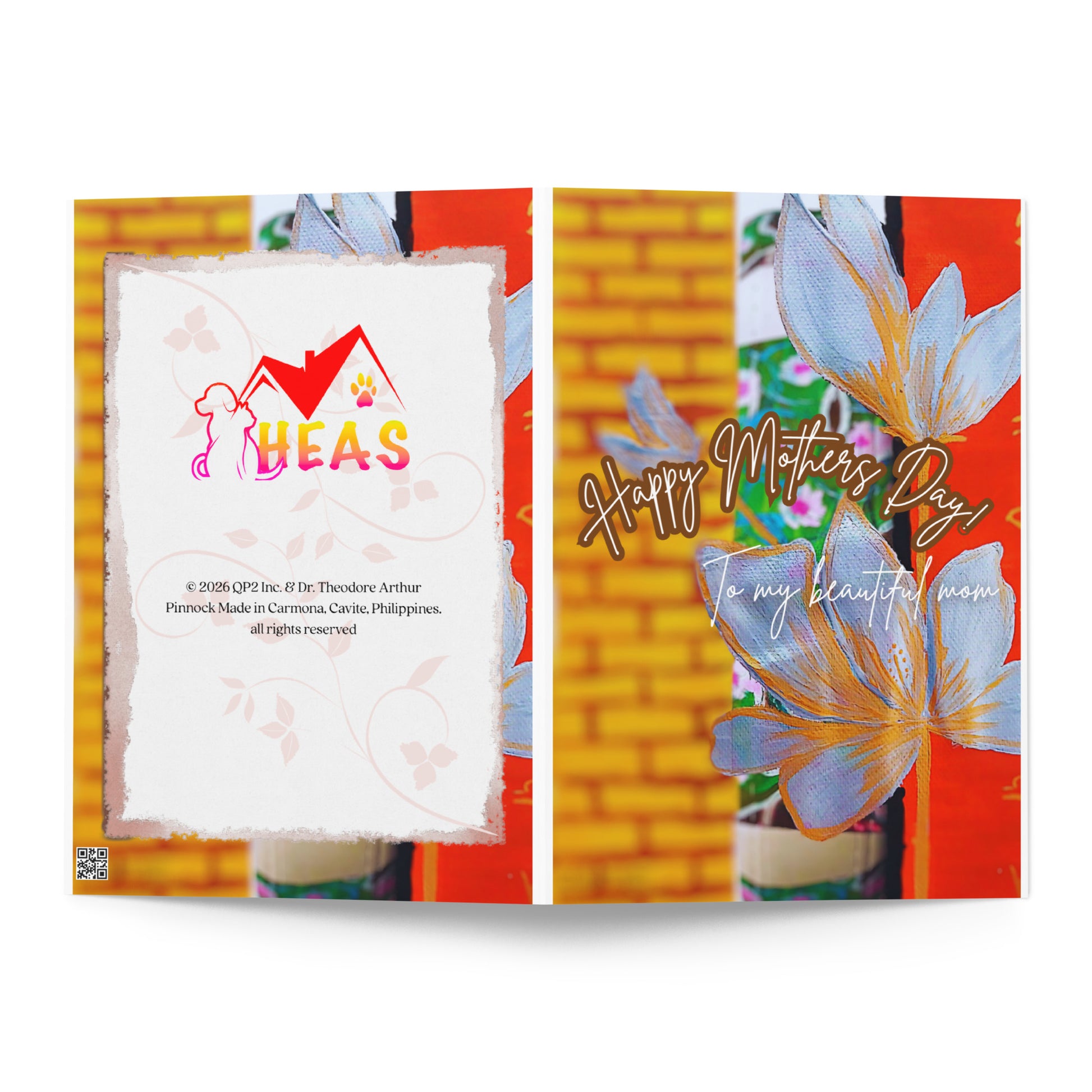 Mother's Day Card Design 14 POSTCARD The DEEP Store 5.83″×8.27″