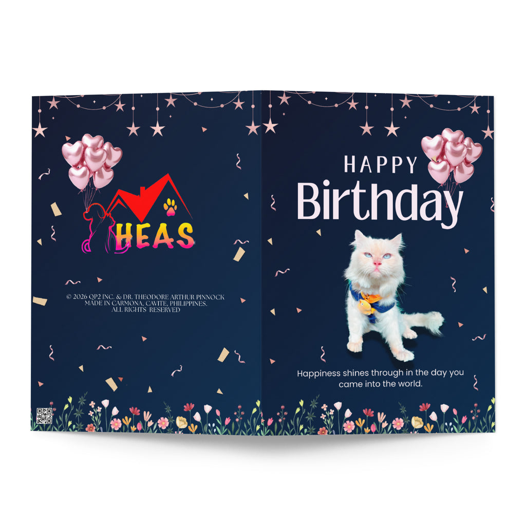Birthday Greeting Card Design 2 POSTCARD The DEEP Store