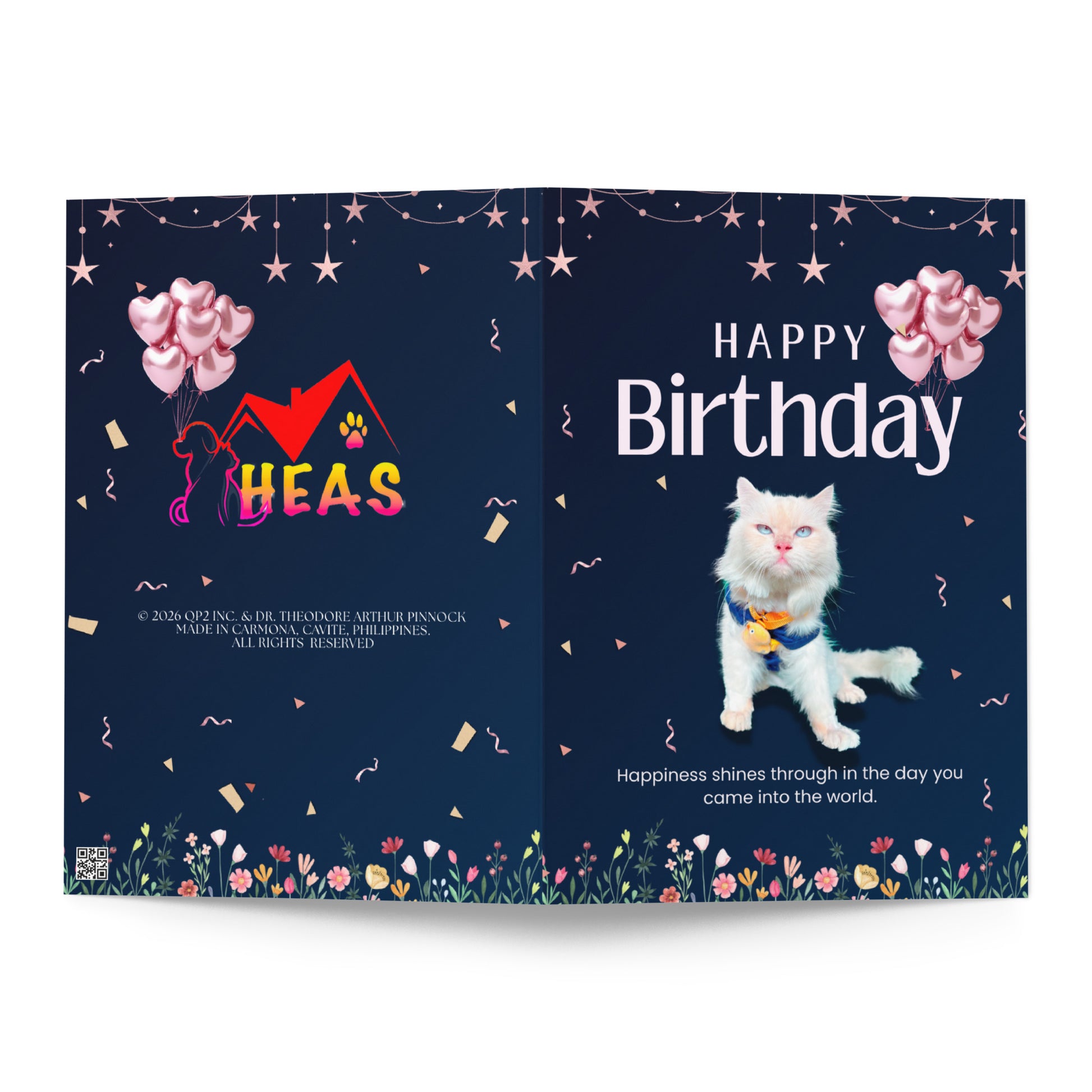 Birthday Greeting Card Design 2 POSTCARD The DEEP Store