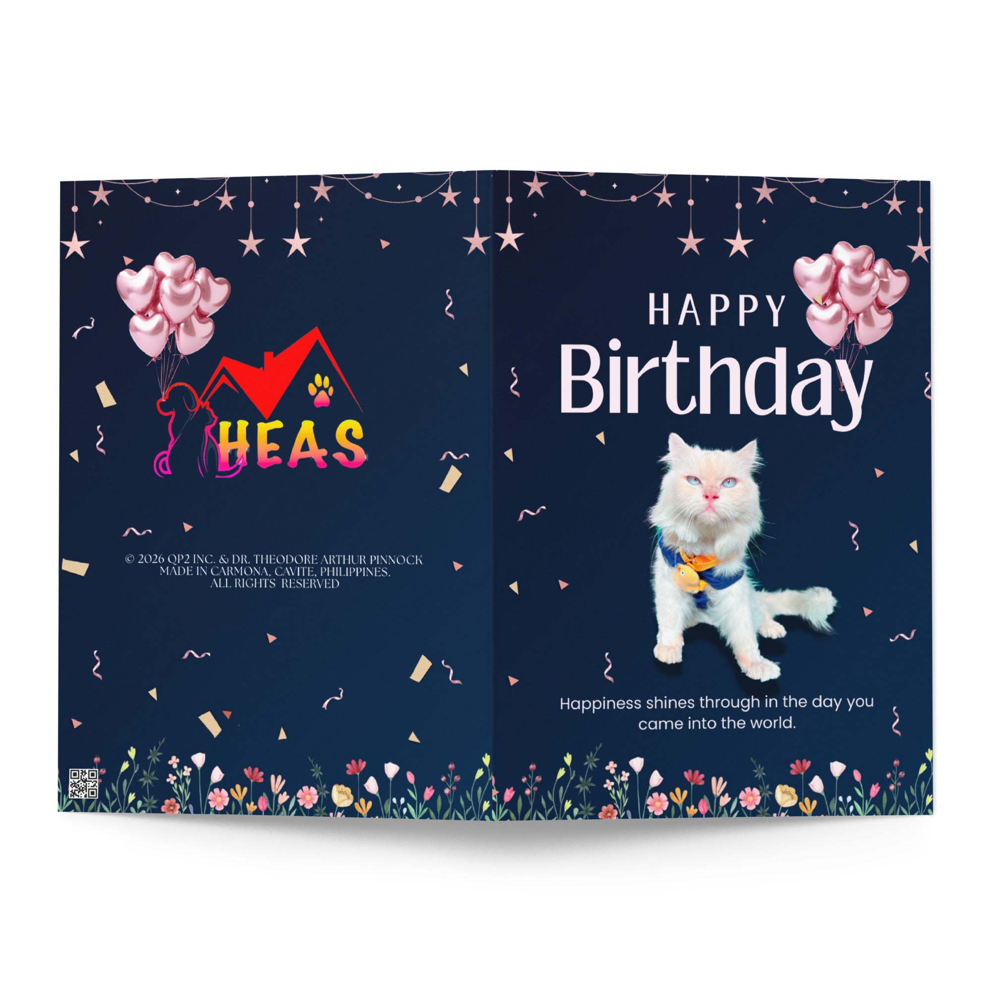 Birthday Greeting Card Design 2 POSTCARD The DEEP Store