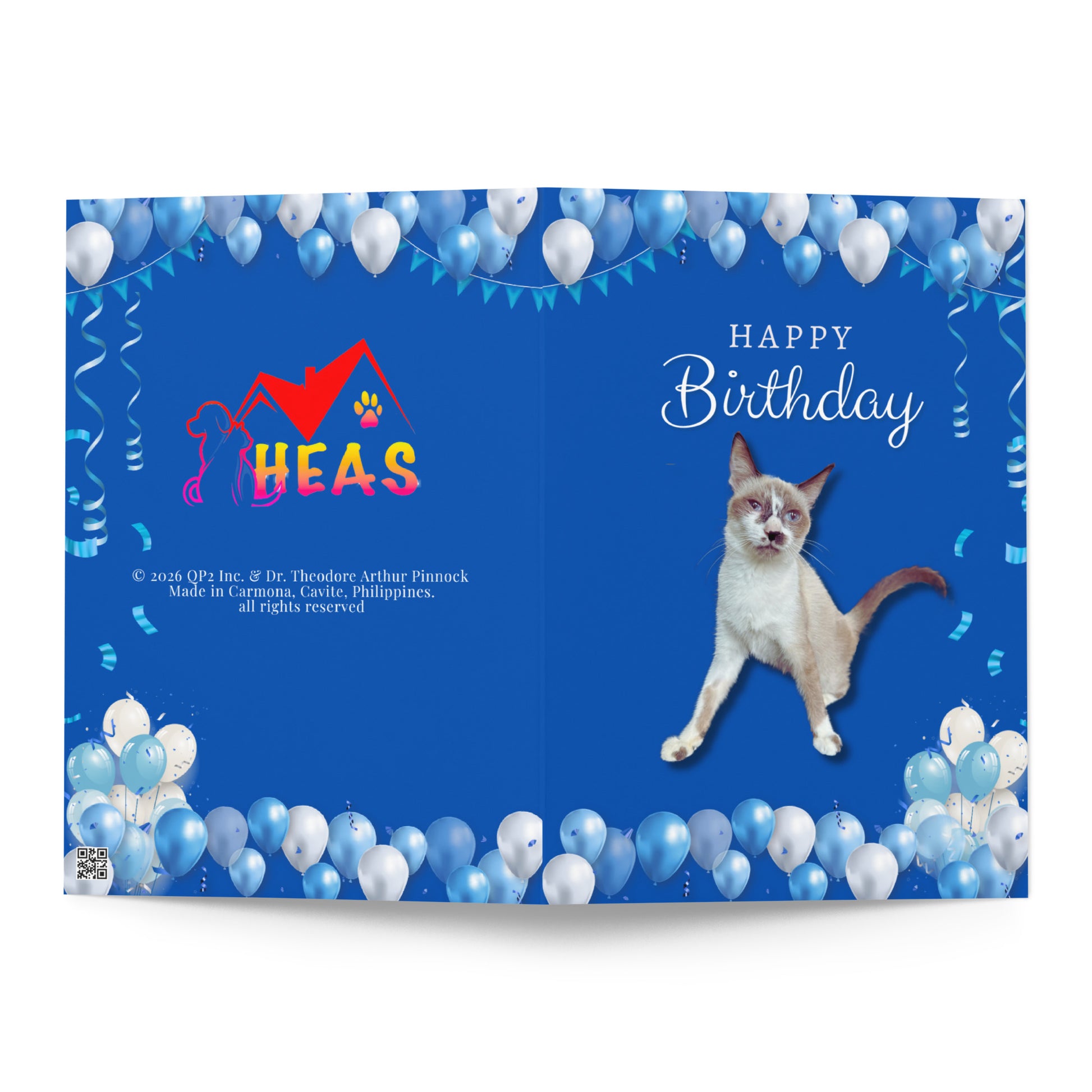Birthday Greeting Card Design 5 POSTCARD The DEEP Store 5.83″×8.27″