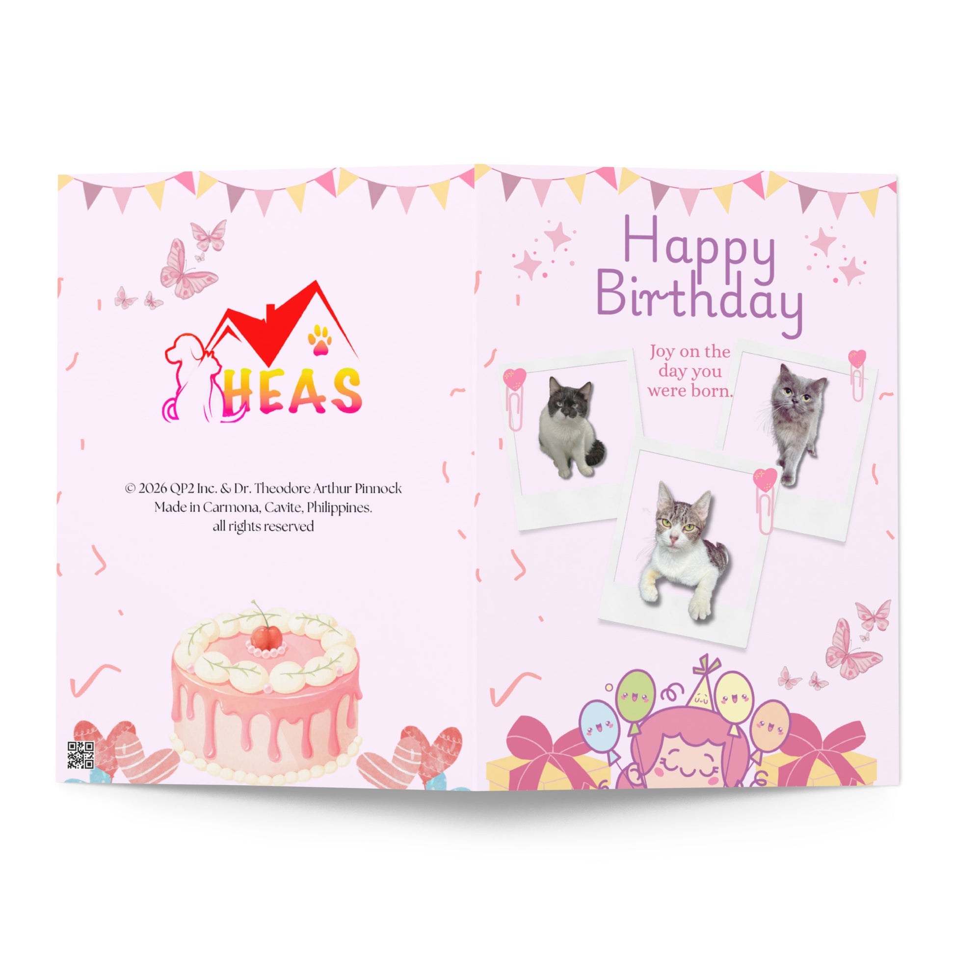 Birthday Greeting Card Design 8 POSTCARD The DEEP Store