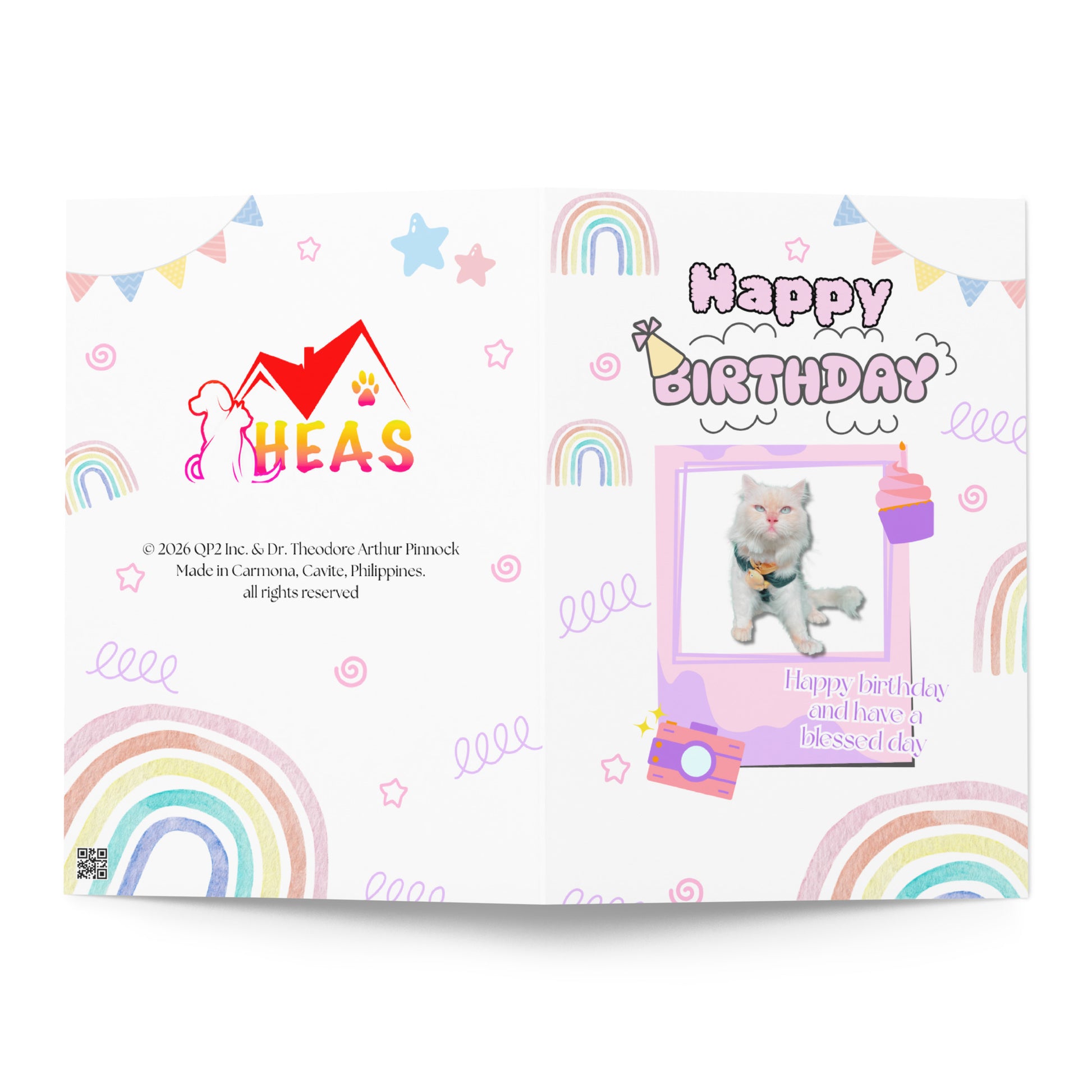 Birthday Greeting Card Design 9 POSTCARD The DEEP Store