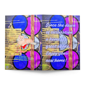 New Home Greeting Card Design 3 POSTCARD The DEEP Store