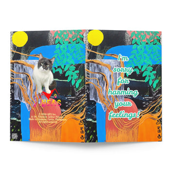 Apology Greeting Card Design 4 POSTCARD The DEEP Store