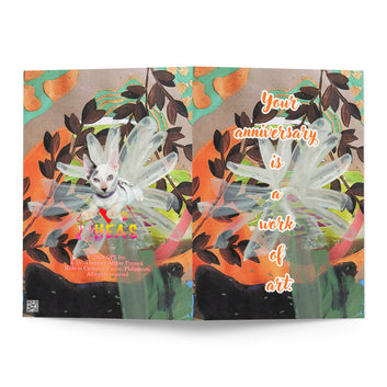 Anniversary Greeting Card Design 4 POSTCARD The DEEP Store