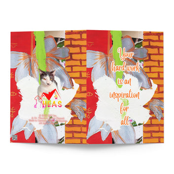 Encouragement Greeting Card Design 1 POSTCARD The DEEP Store